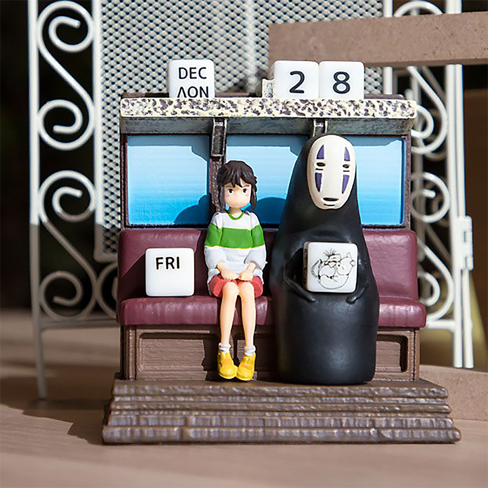 Spirited Away - No-Face & Chihiro 3D Annual Calendar - Studio Ghibli