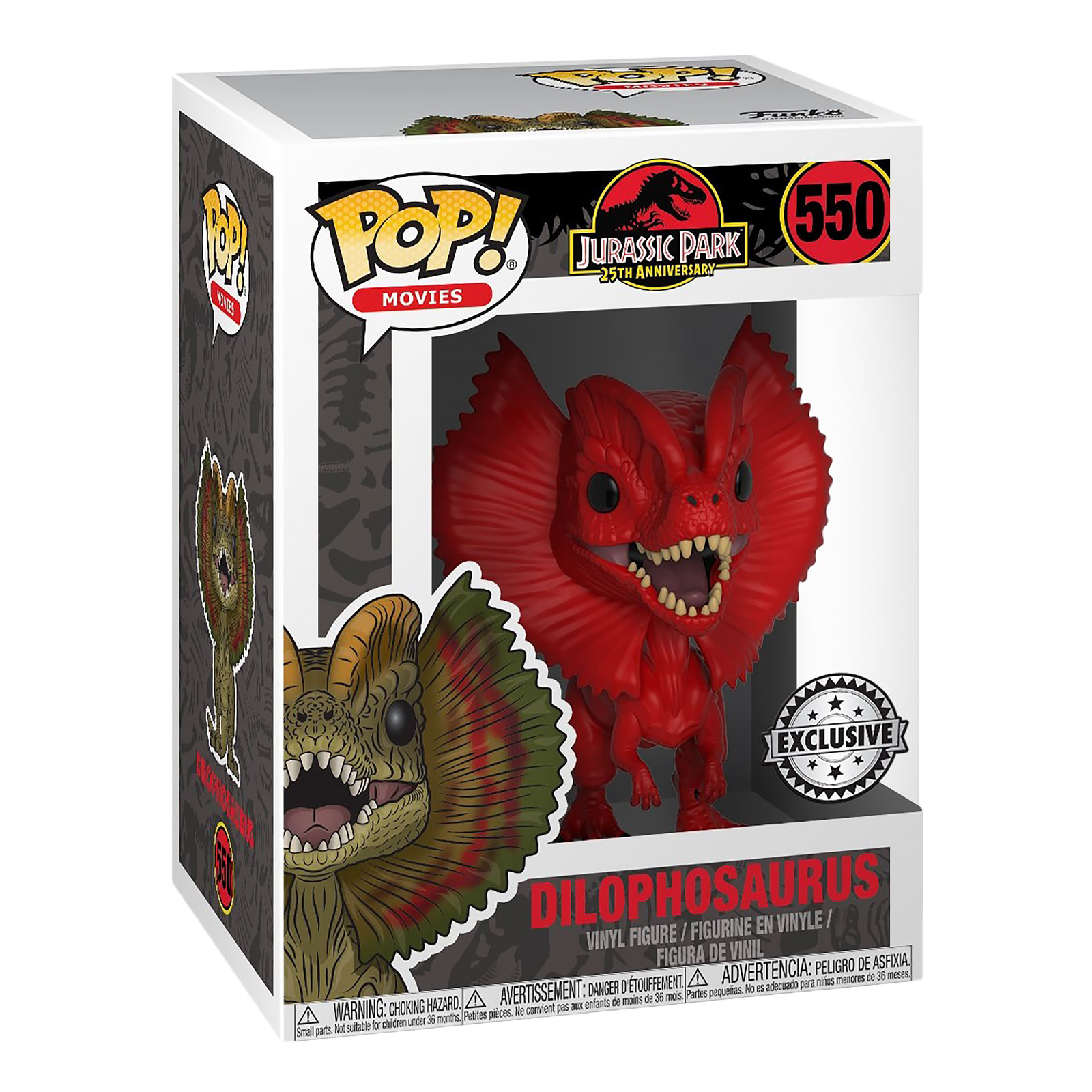Jurassic Park - Dilophosaurus Red Funko Pop Figure - Funko