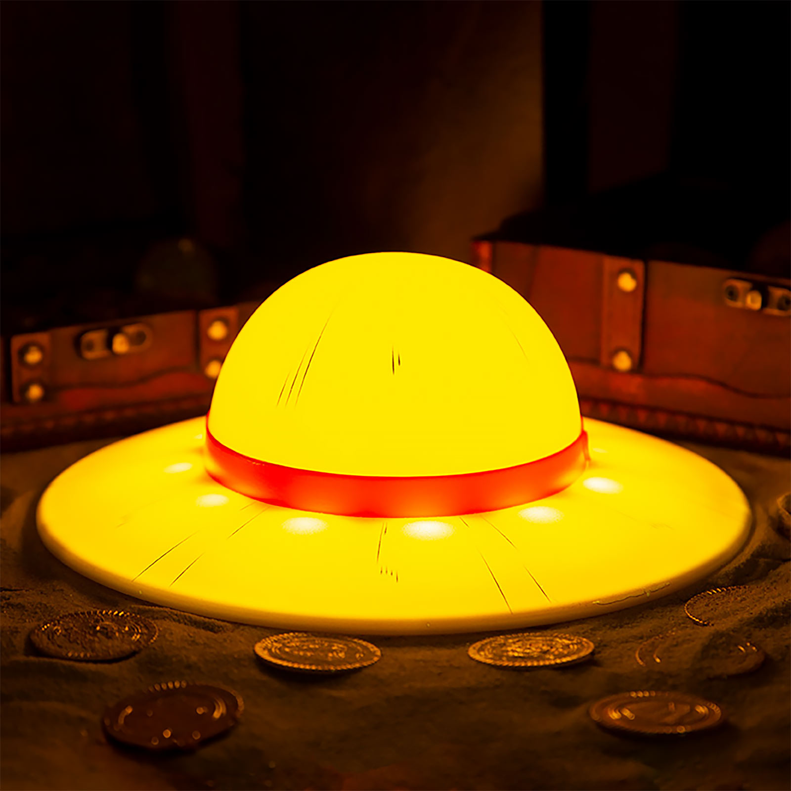 One Piece - Lámpara de Sombrero de Paja de Luffy