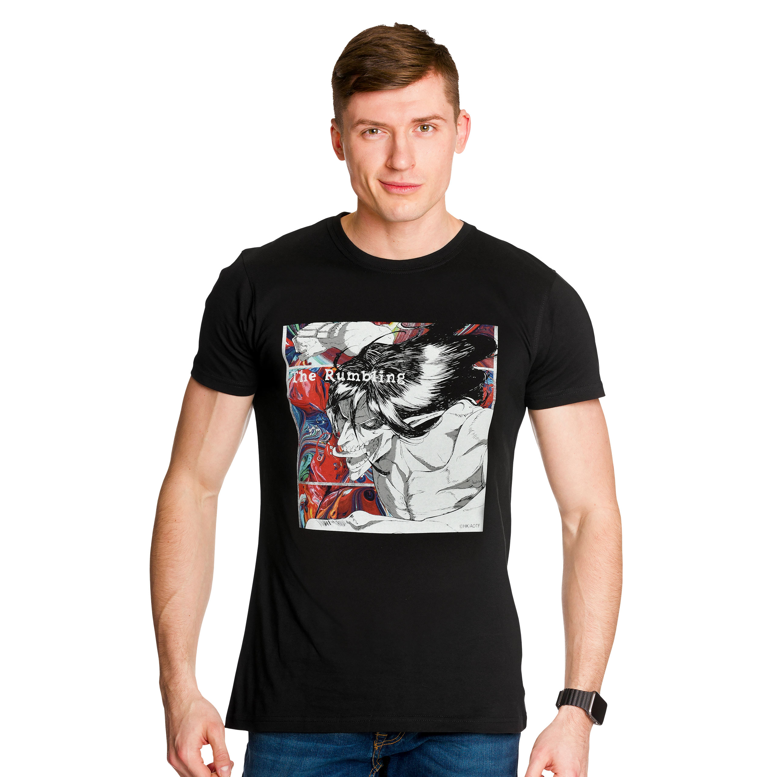 SiM - Het Rumbling T-Shirt zwart - XXL - Zwart