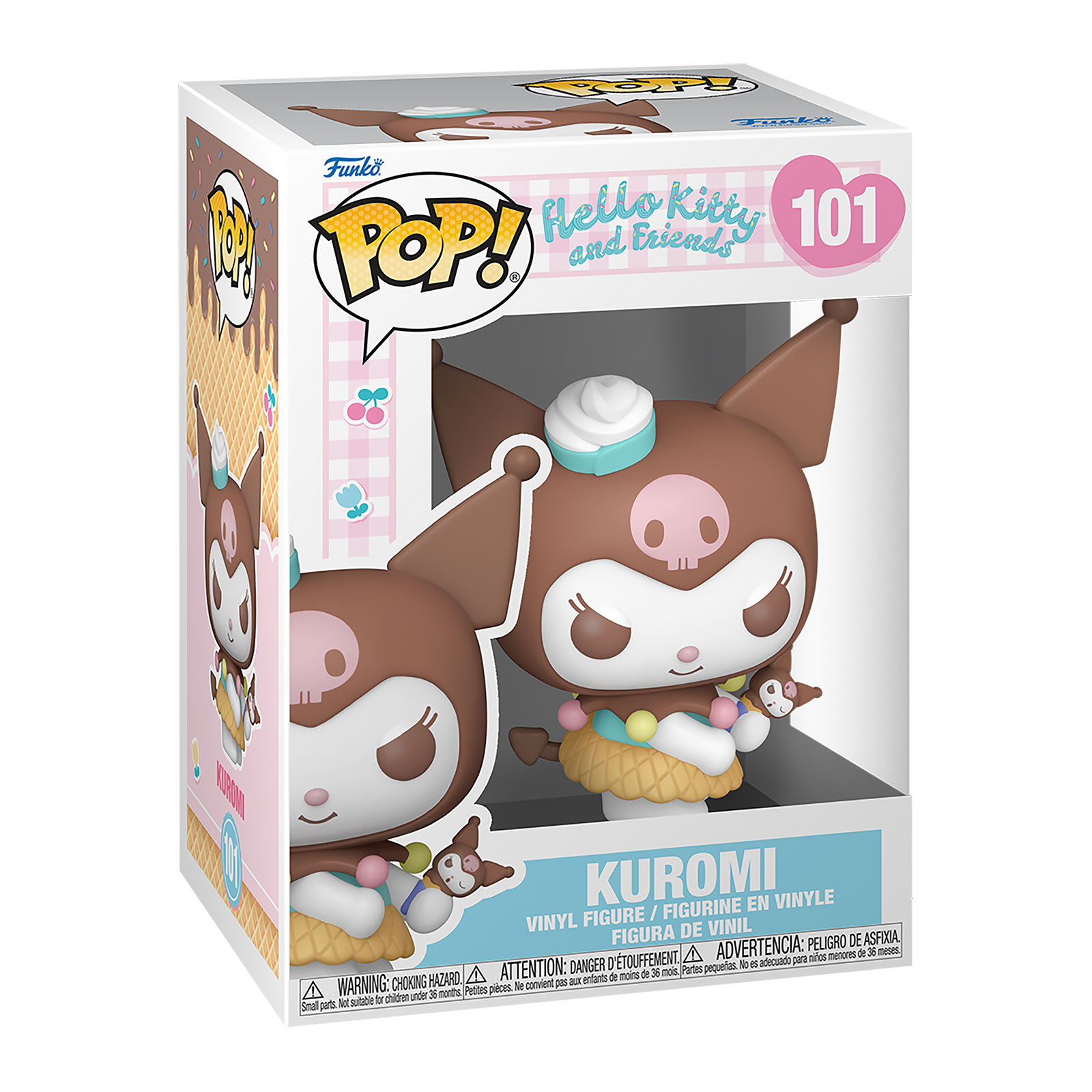 Sanrio - Kuromi con gelato Hello Kitty and Friends Funko Pop Figura - Sanrio