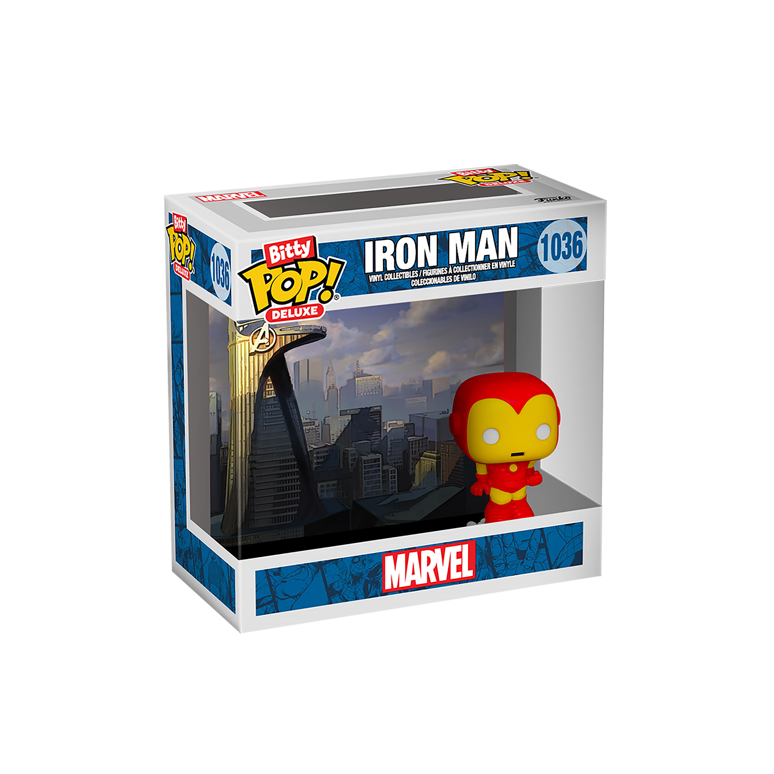 Iron Man - Avengers Tower Funko Bitty Pop Deluxe Diorama - Funko