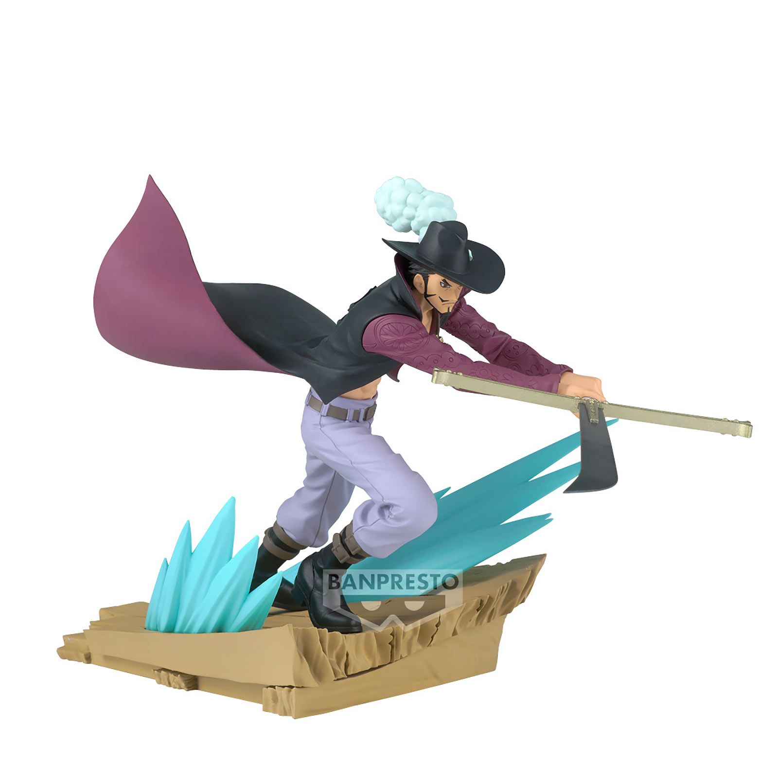 One Piece - Dracule Mihawk Senkozekkei Figuur - Banpresto