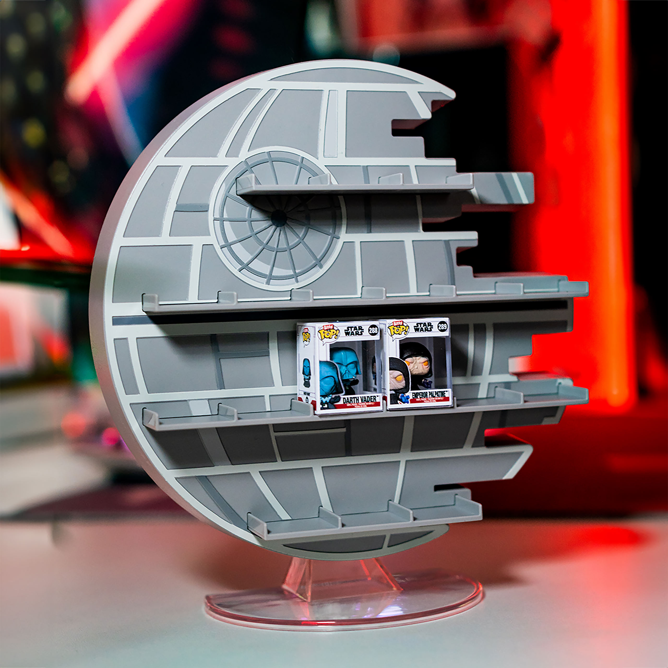 Star Wars - Death Star Funko Bitty Pop Display con 2 Figuras - Funko