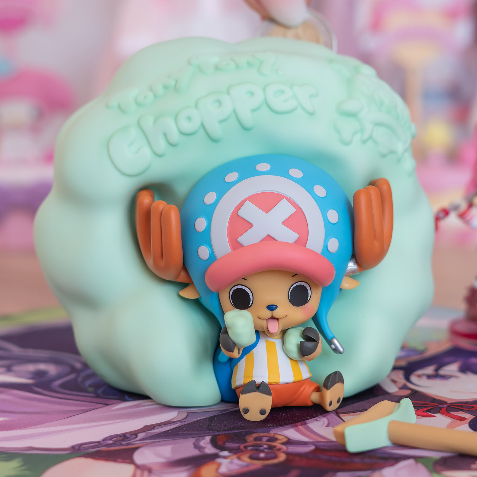 One Piece - Hucha Tony Chopper Candy Mint Versión - Bandai