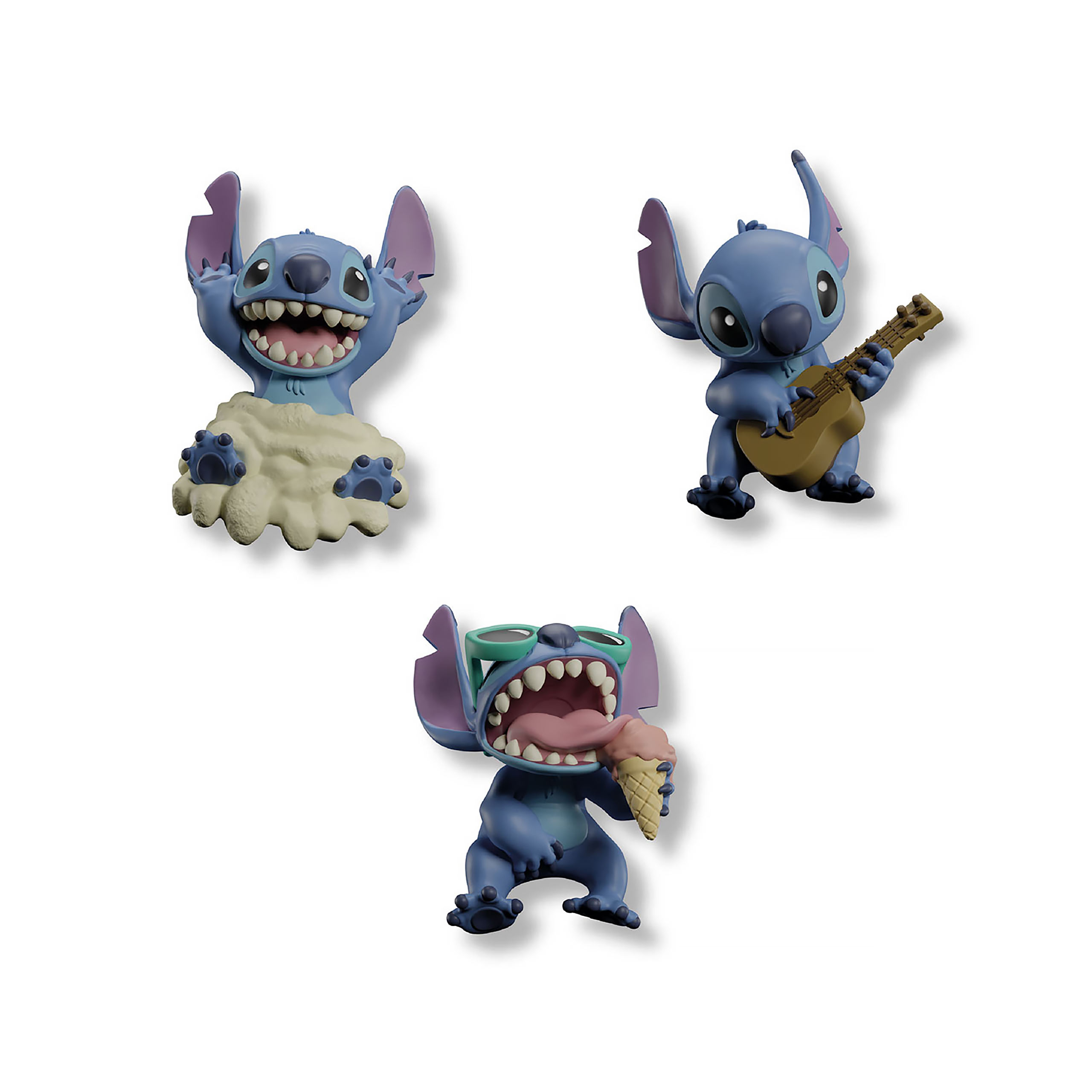 Stitch Magnets 3-Piece Set - Lilo & Stitch