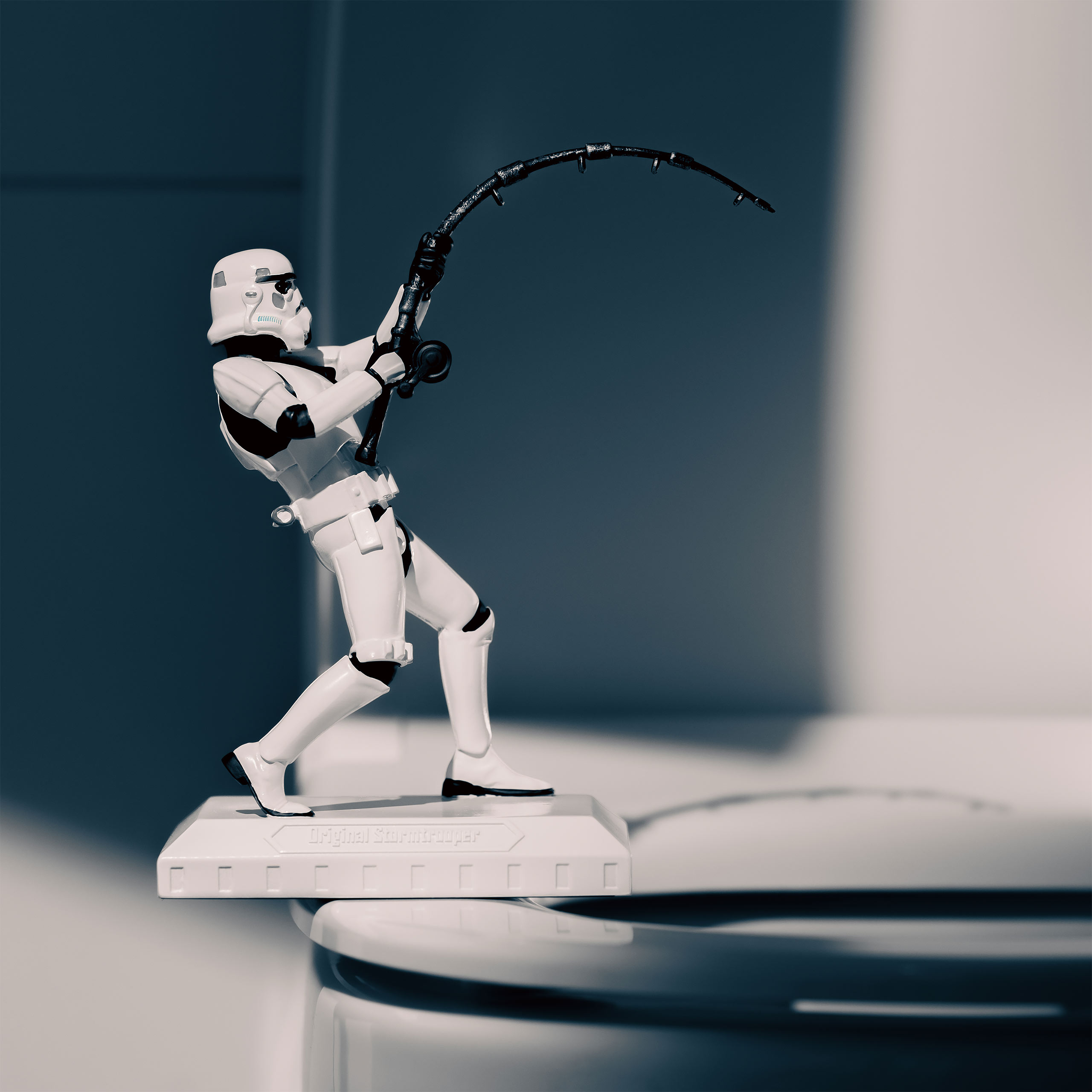 Original Stormtrooper Visserijfiguur 17cm - Shepperton Design Studios