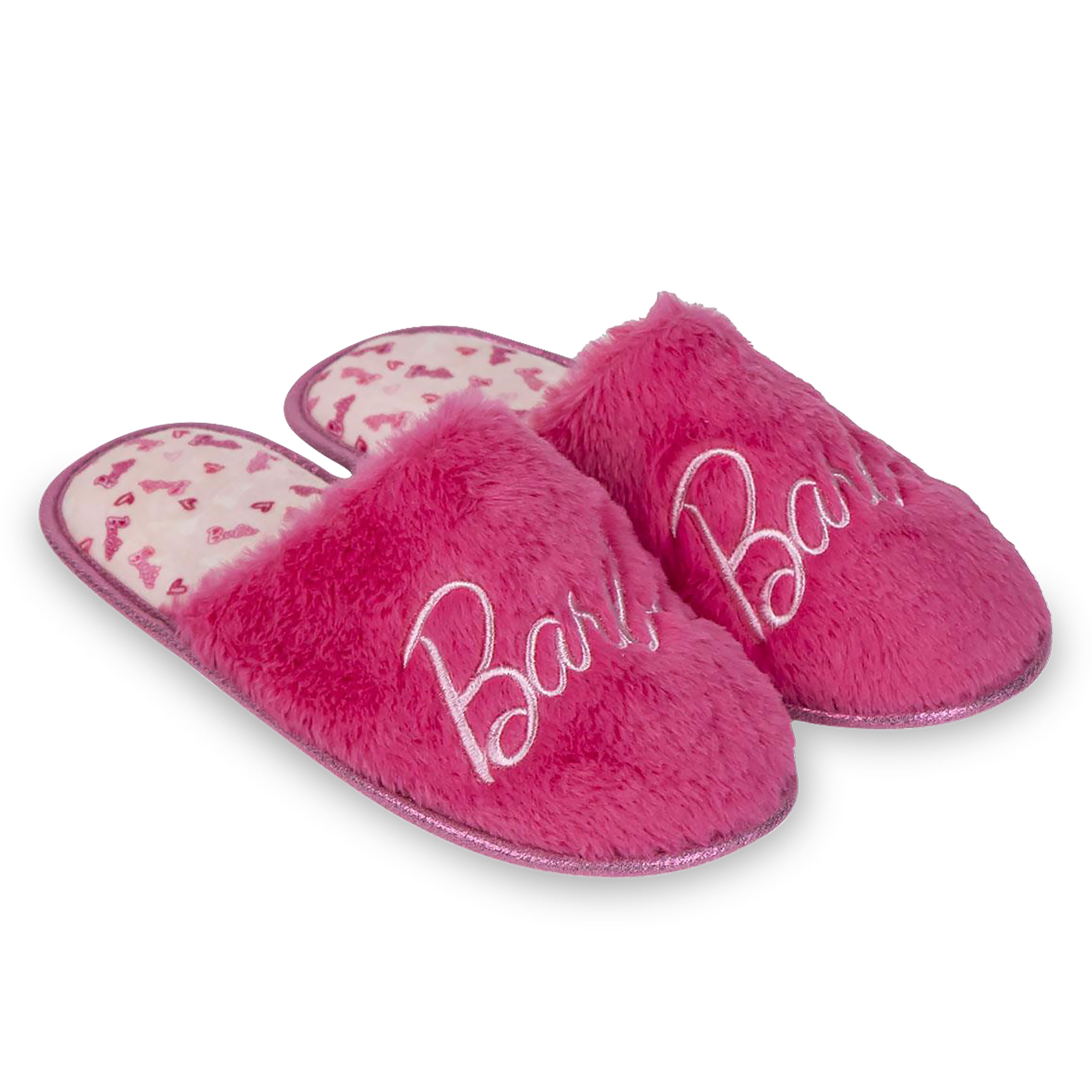 Barbie - Logo Plush Slippers - 36-37