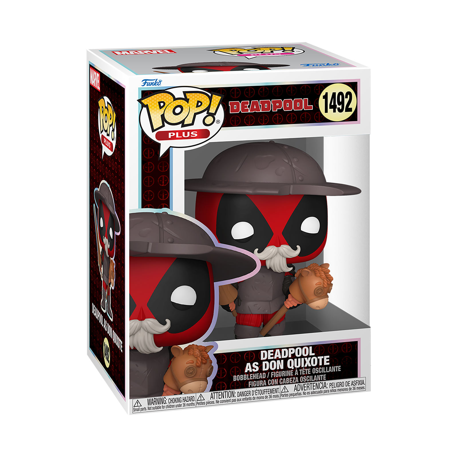 Deadpool - Don Chisciotte Funko Pop Figura con Testa Oscillante - Funko