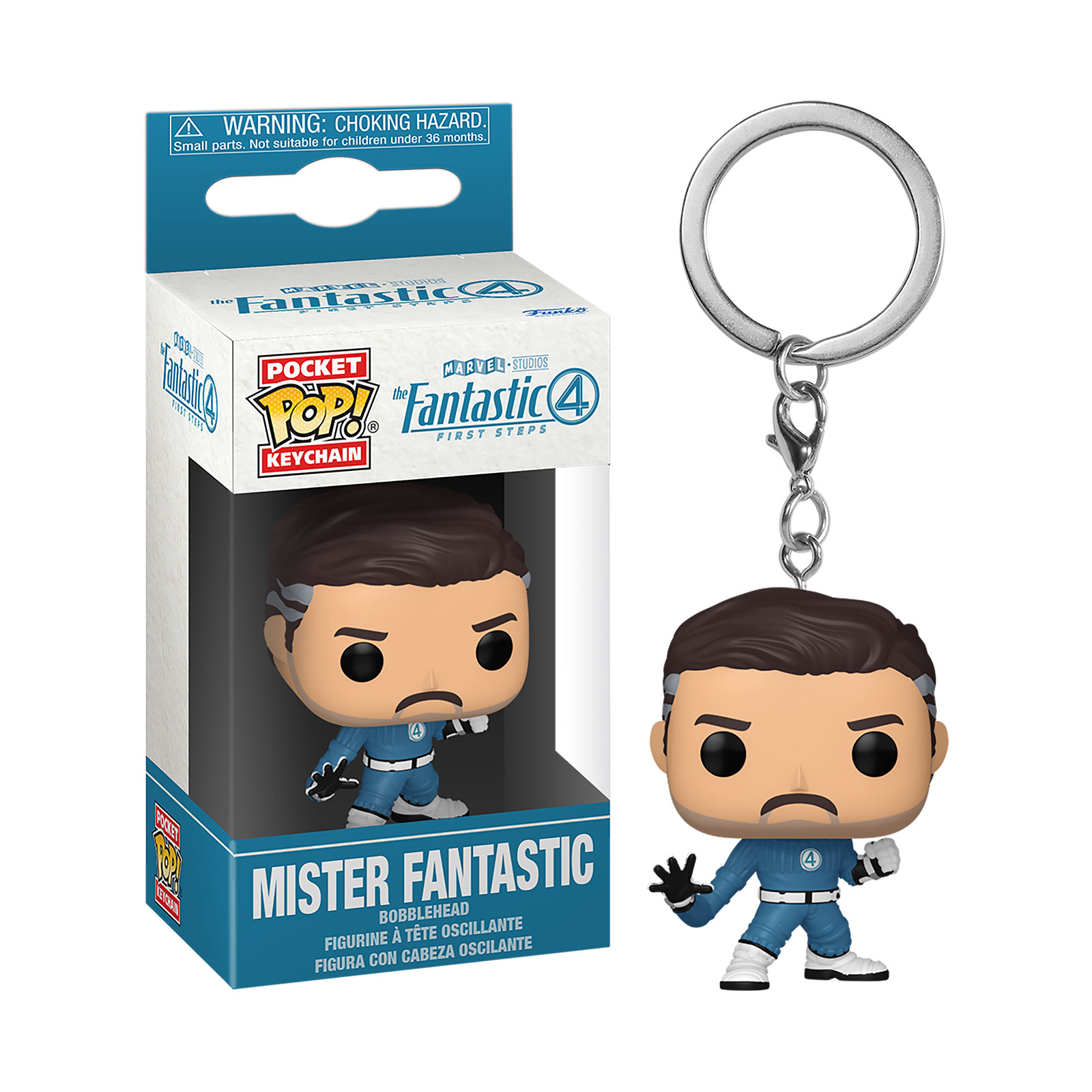 Fantastic Four - Mr. Fantastic Funko Pop Keychain - Funko
