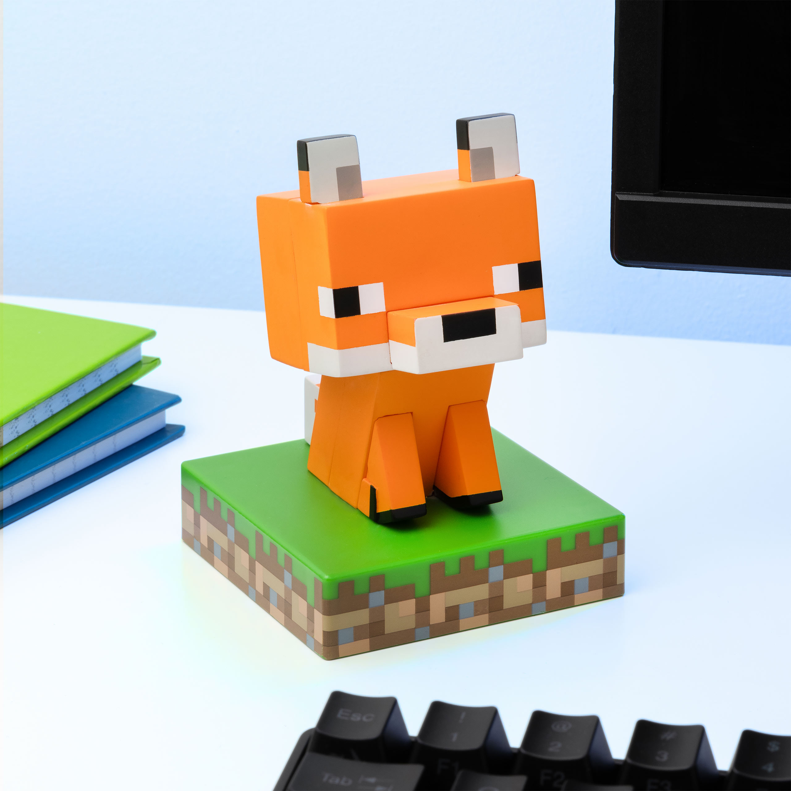 Minecraft - Fox Icons 3D Table Lamp