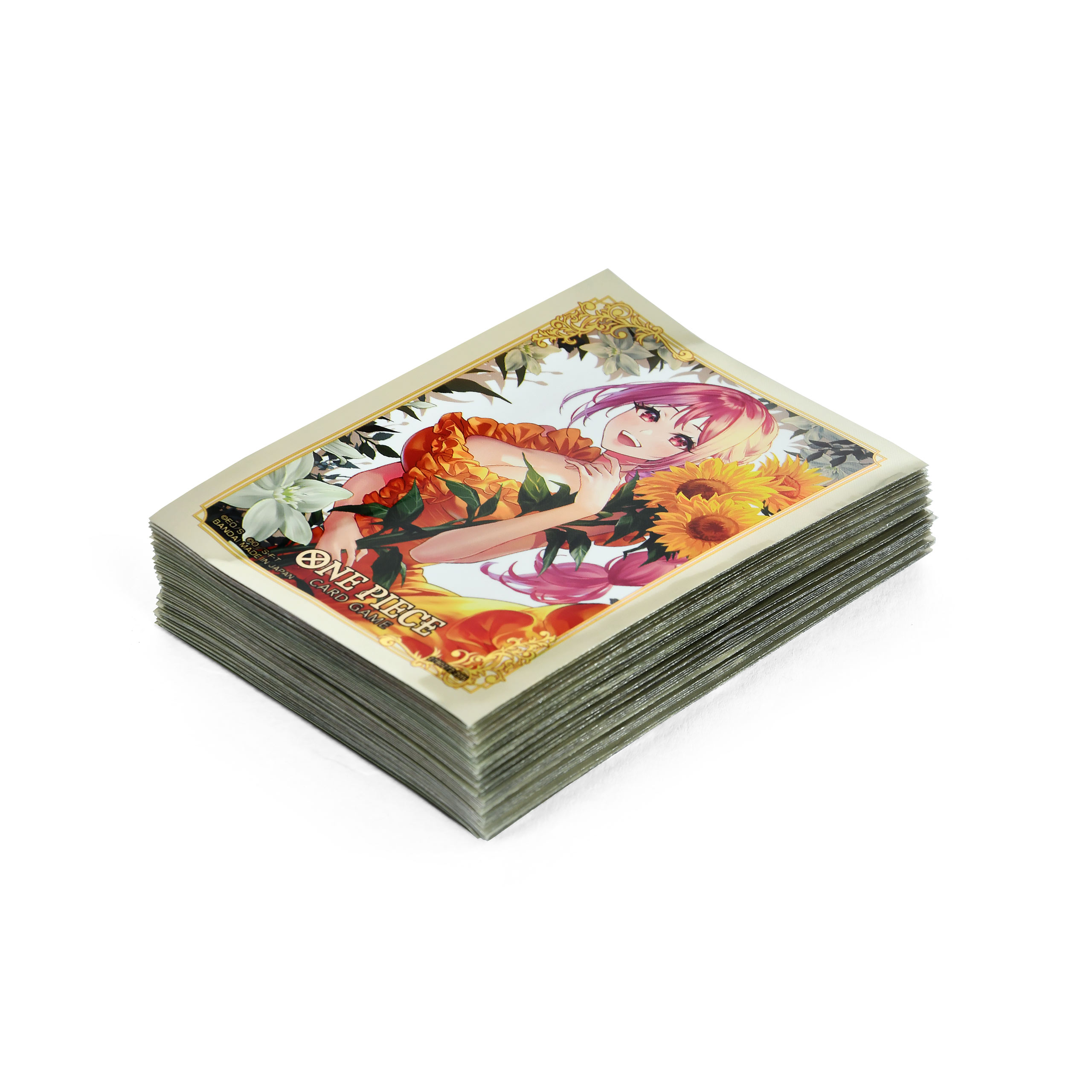 One Piece Card Game - Rebecca Official Sleeve 11 Fundas para cartas Vol. 4 Edición limitada - Bandai