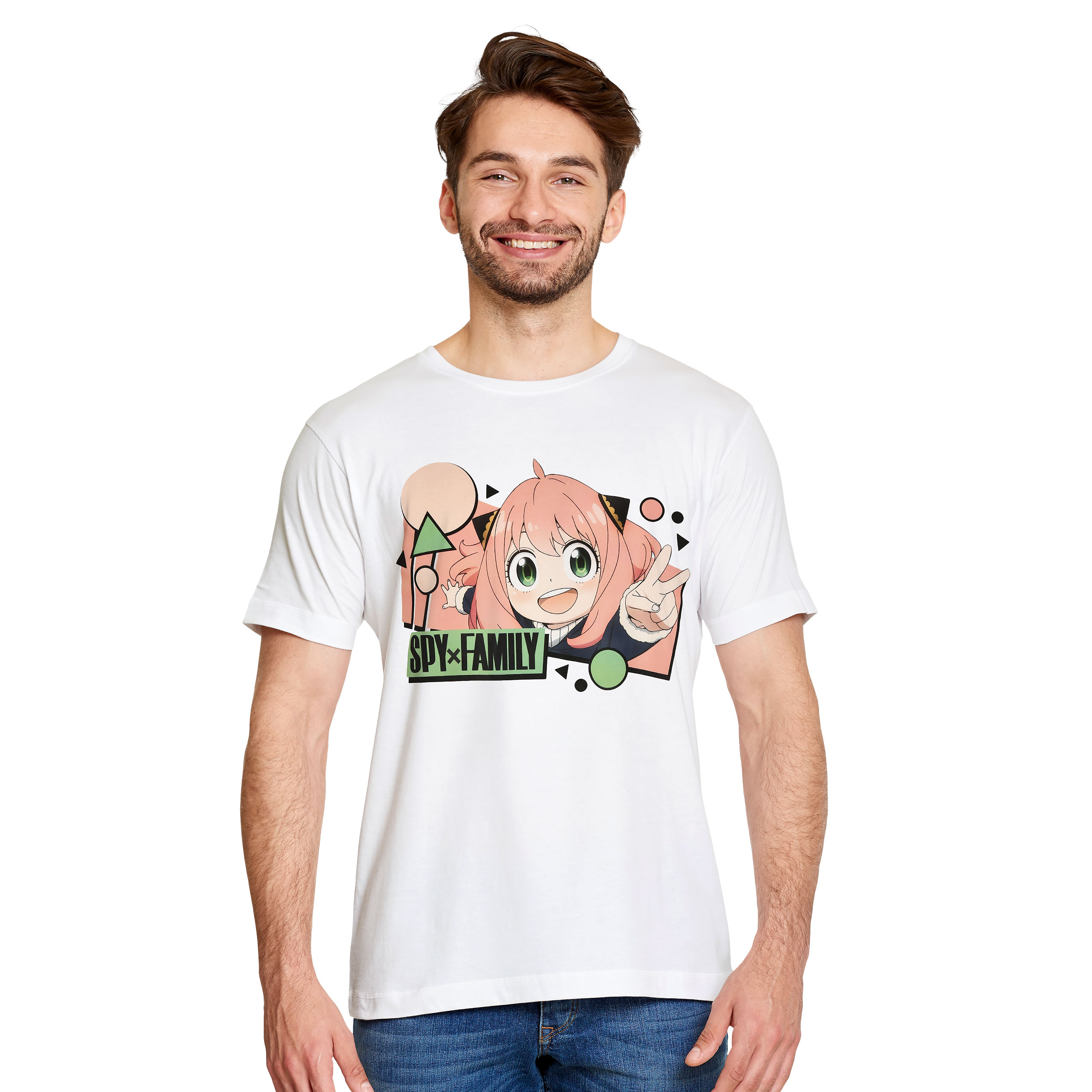 Spy x Family - T-Shirt Anya Flash Blanc - XXL - Blanc
