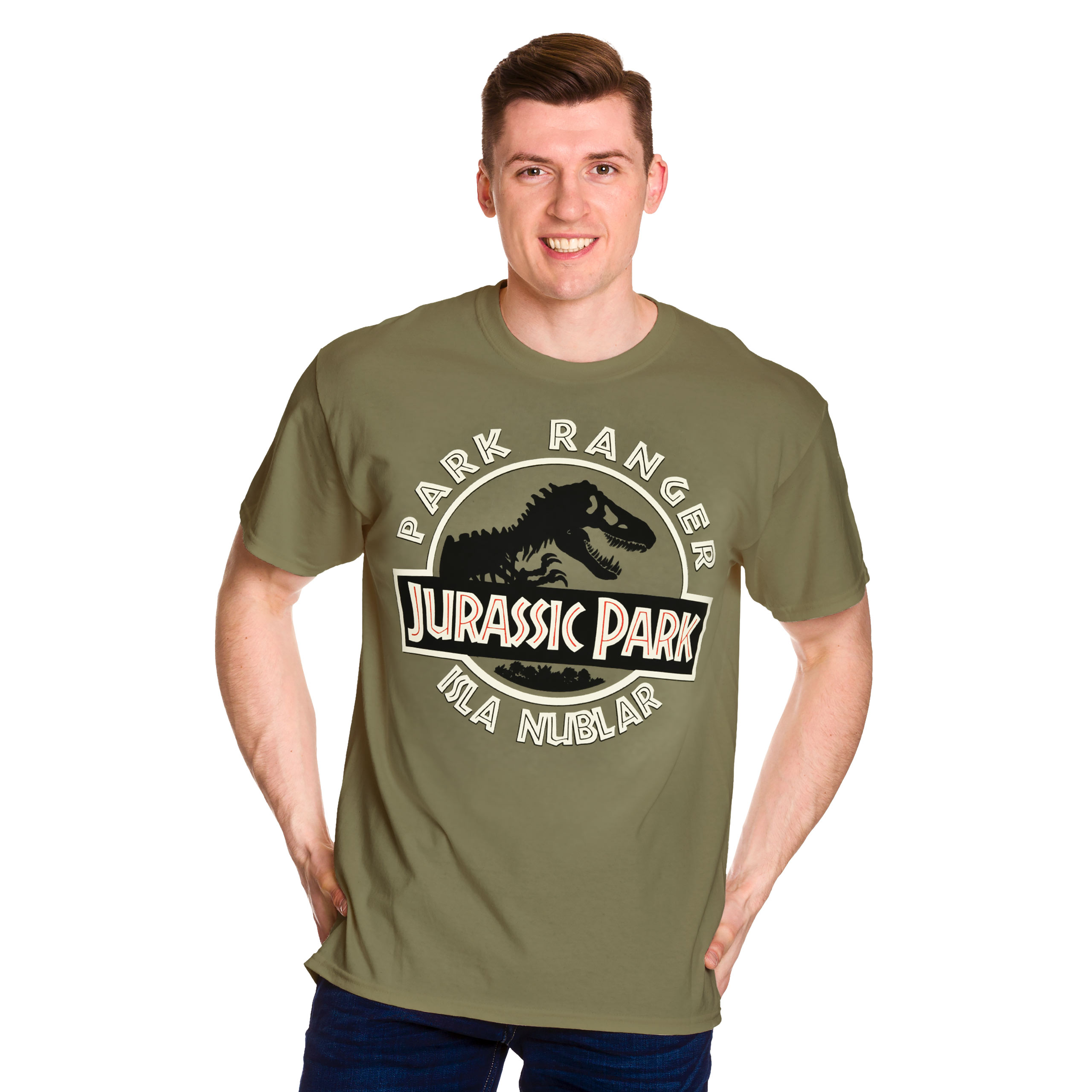 T-Shirt Park Ranger Vert - Jurassic Park - S - Vert