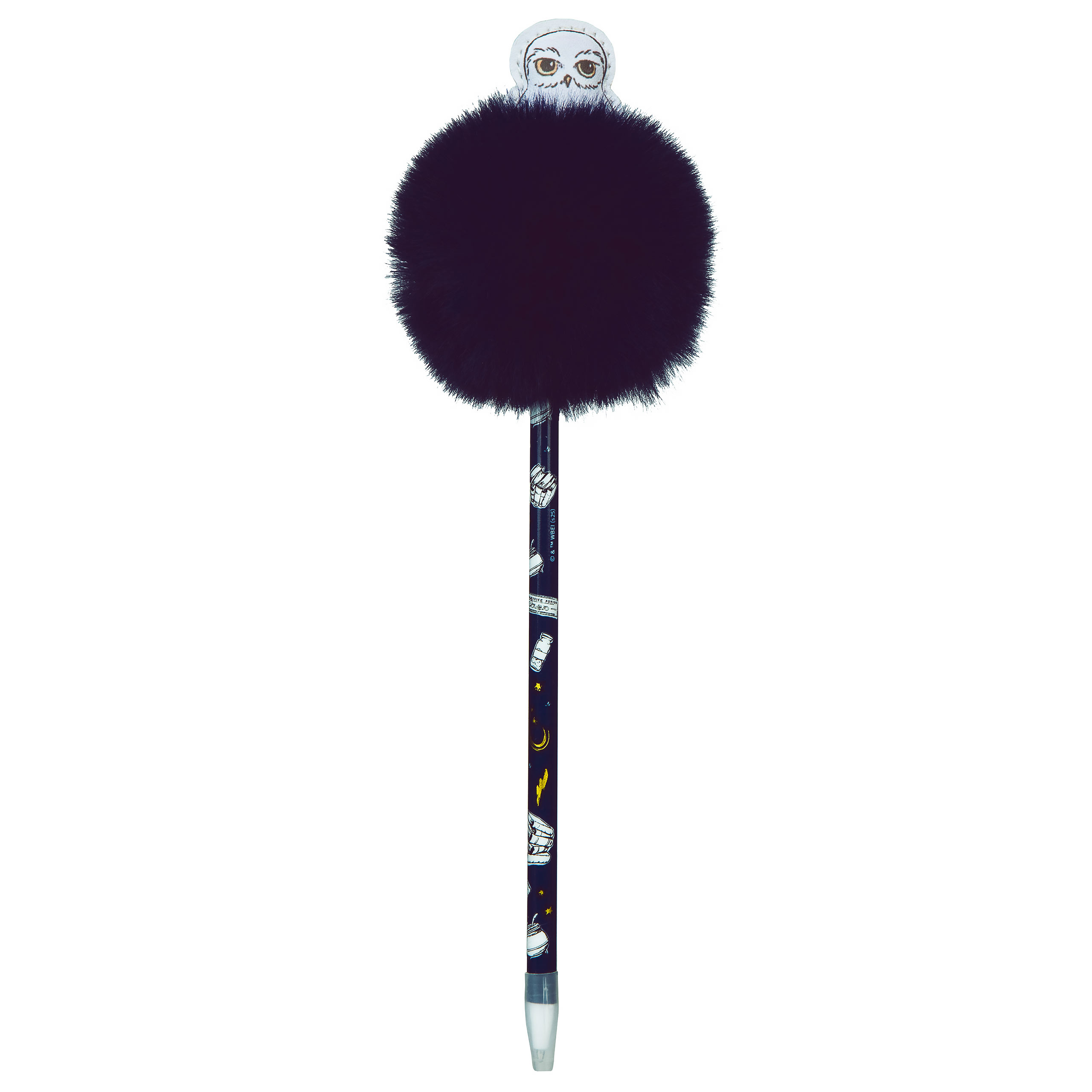 Harry Potter - Bolígrafo de Hedwig con Pom Pom