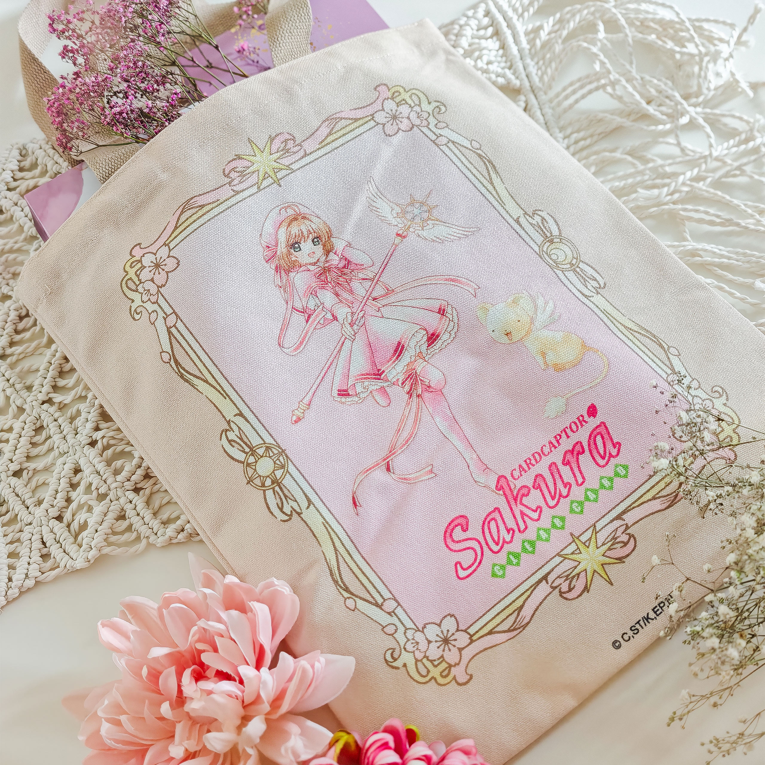 Card Captor Sakura: Clear Card - Sakura und Cerberus Jutebeutel