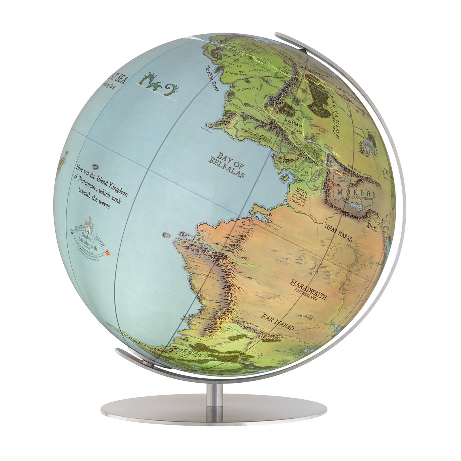 The Lord of the Rings - Middle-earth Globe with Light 40cm