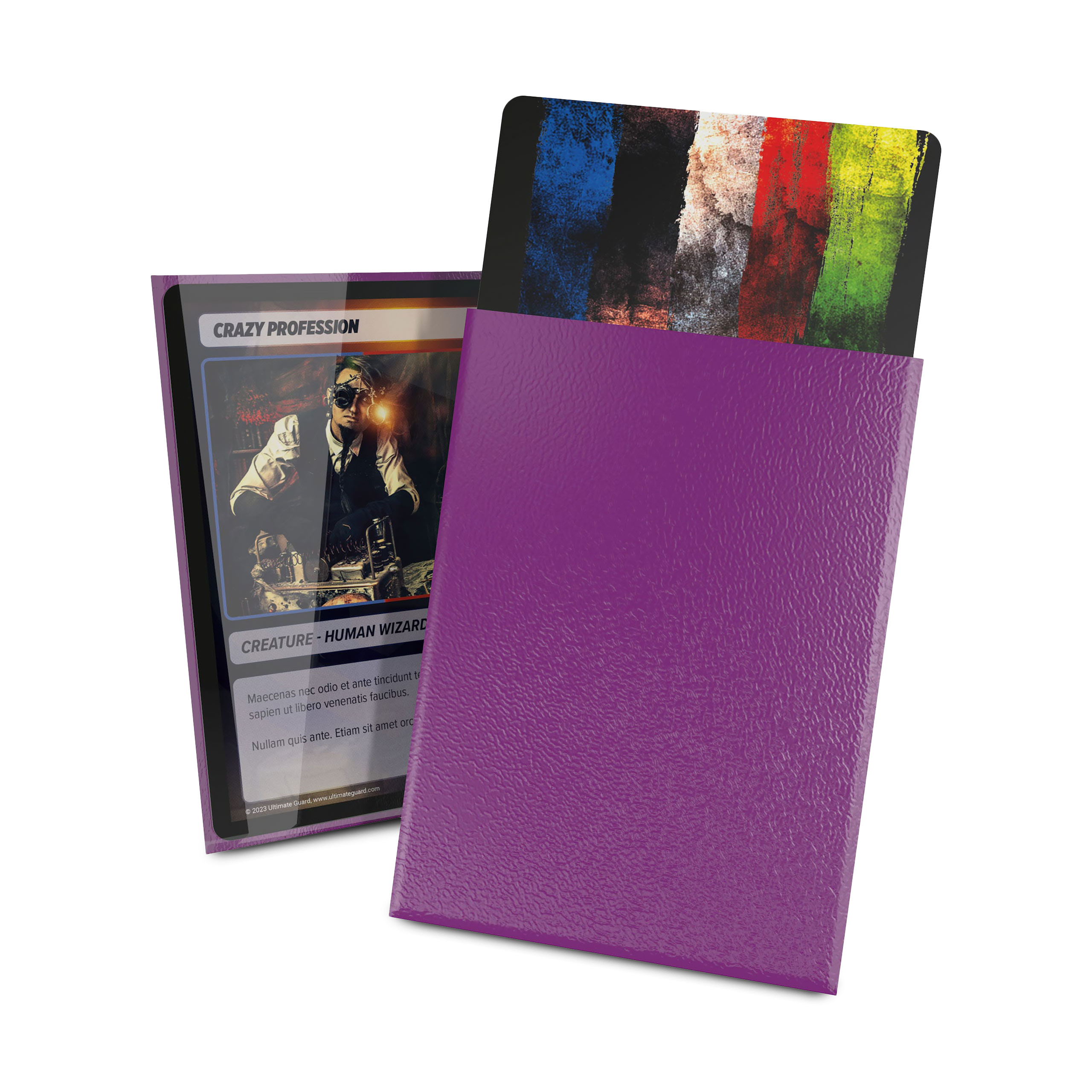 Cortex Card Sleeves Purple 100-Pack Ultimate Guard for TCG Standard Size - Ultimate Guard