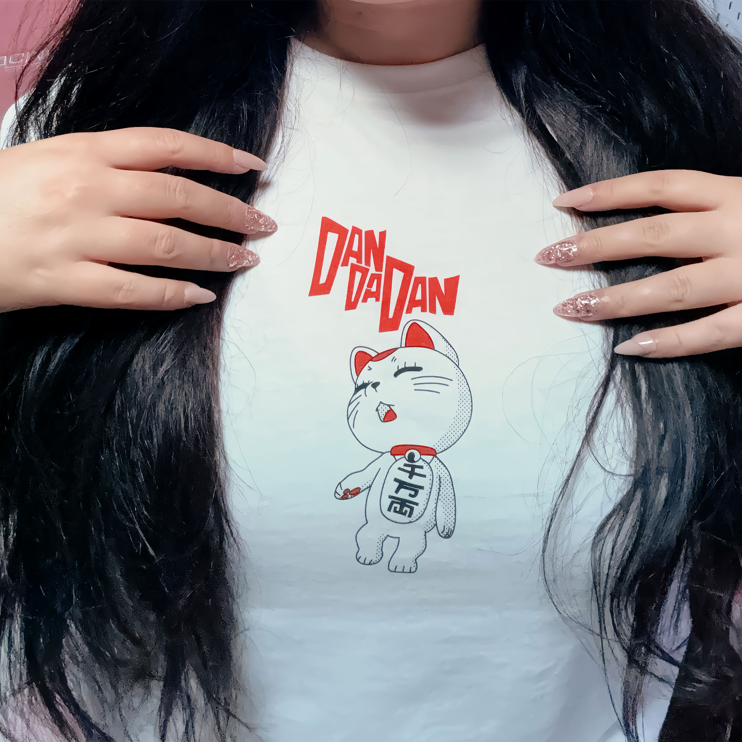 Turbo Granny T-shirt voor Dandadan-fans wit - M - Wit