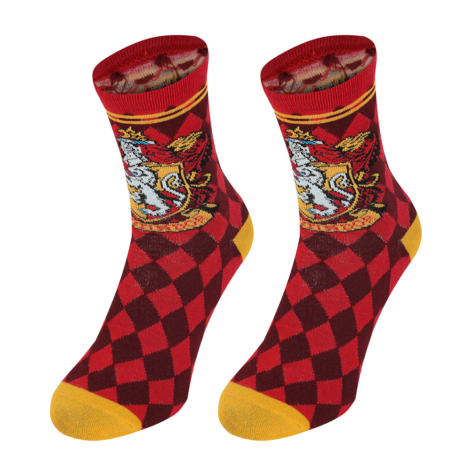 Harry Potter - Gryffindor Haus Socken - L XL - Rot