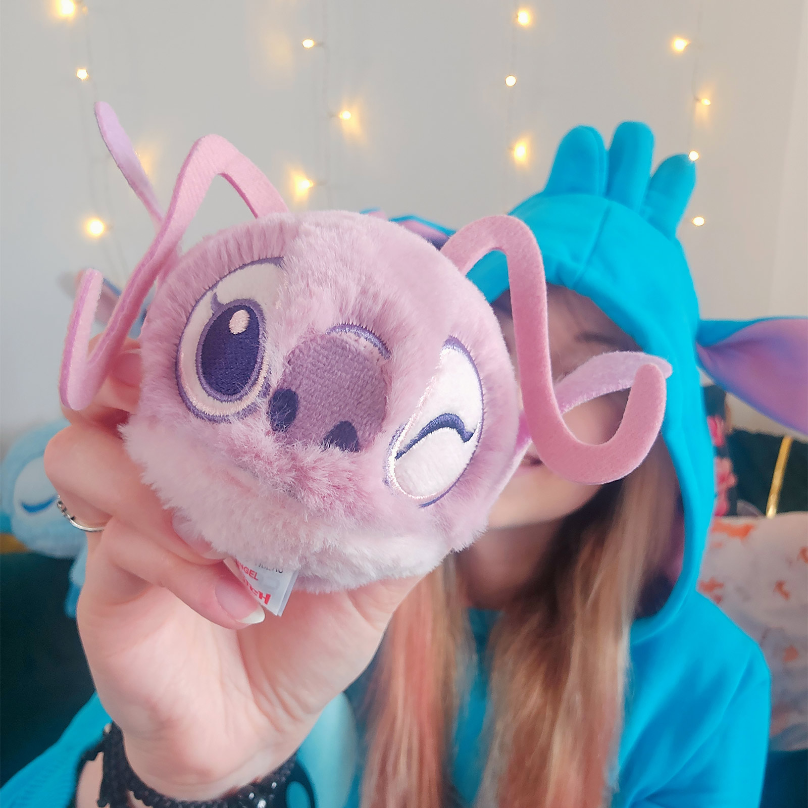 Angel Beanie Bouncers Palla di Peluche Rimbalzante - Lilo & Stitch