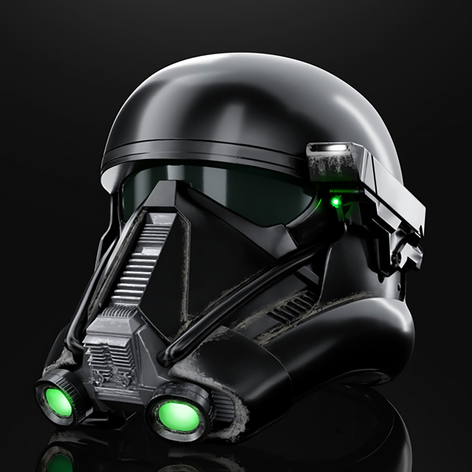 Star Wars - Imperial Death Trooper Black Series Helm Replica met Licht