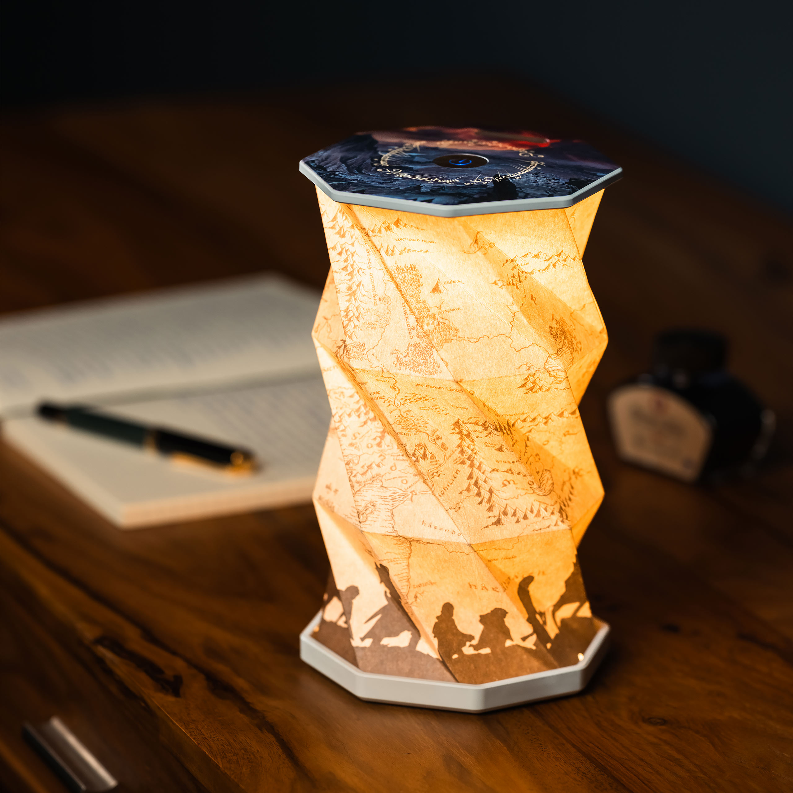 The Lord of the Rings - Middle-earth Map Foldable Lamp