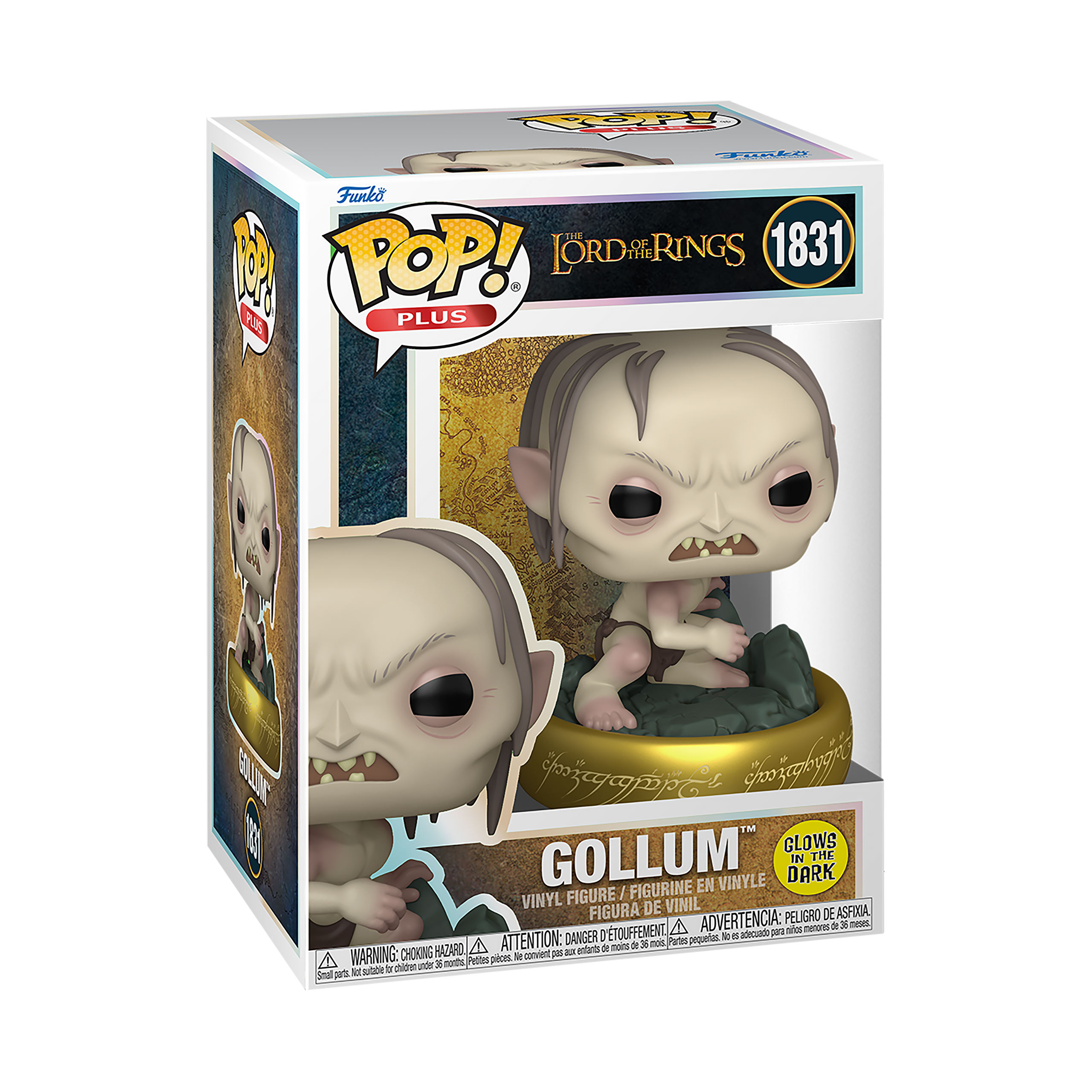 Der Herr der Ringe - Gollum Glow in the Dark Funko Pop Figur - Funko