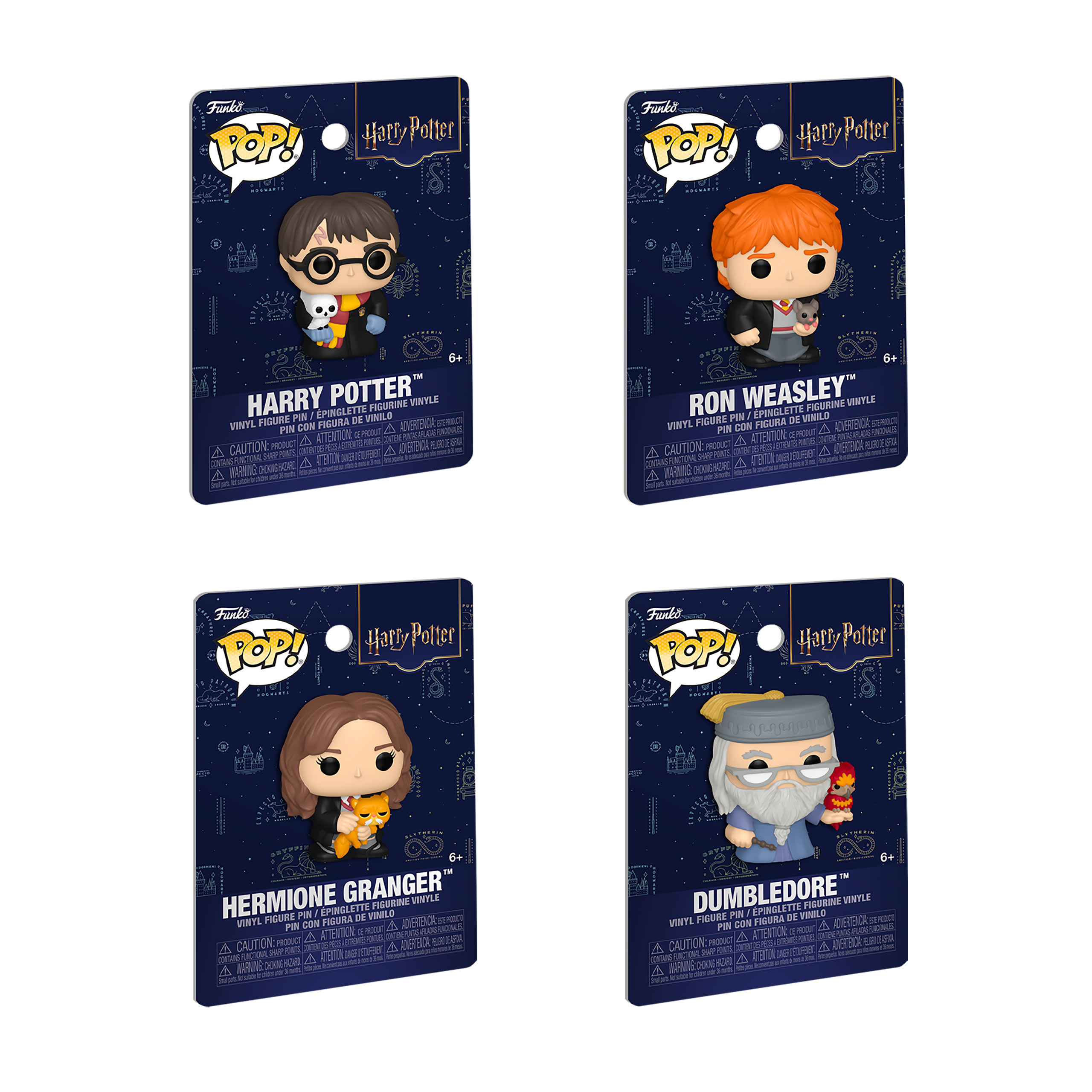 Harry Potter - Mystery Pin Personajes - Funko
