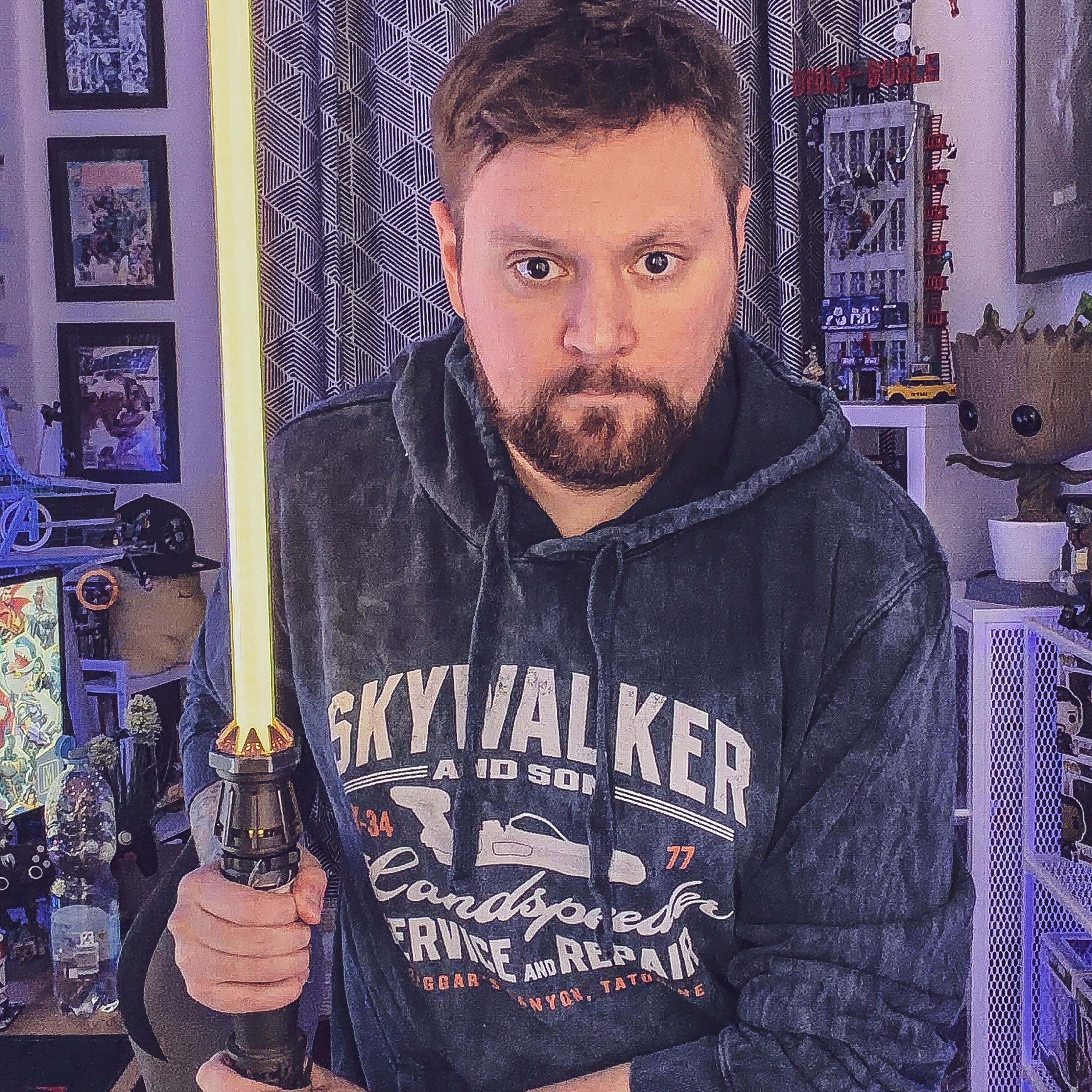 Star Wars - Skywalker Hoodie - S - Blau