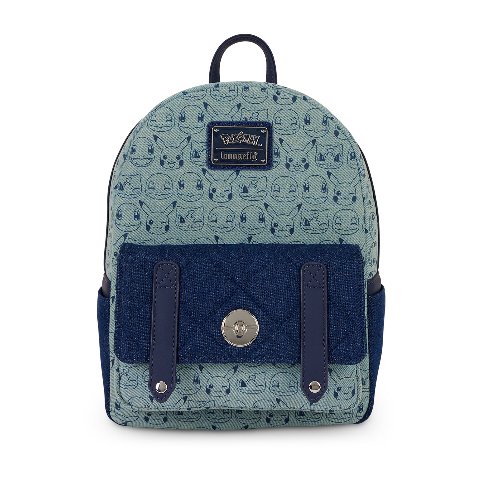 Mini zaino in denim Pikachu - Pokémon - Loungefly