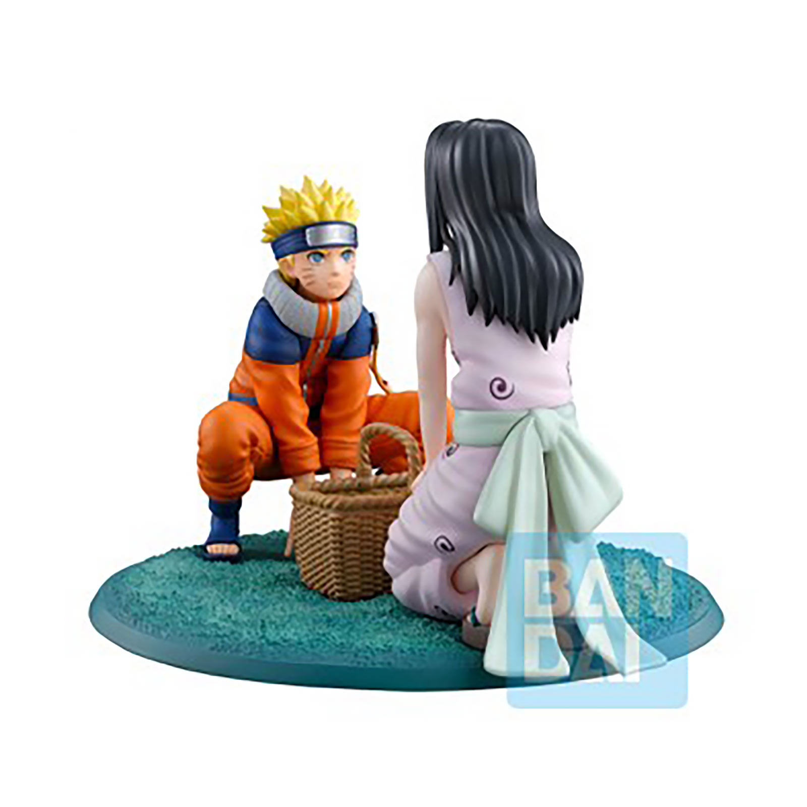 Naruto - The Land of Waves Naruto und Haku Ichibansho Figur - Banpresto