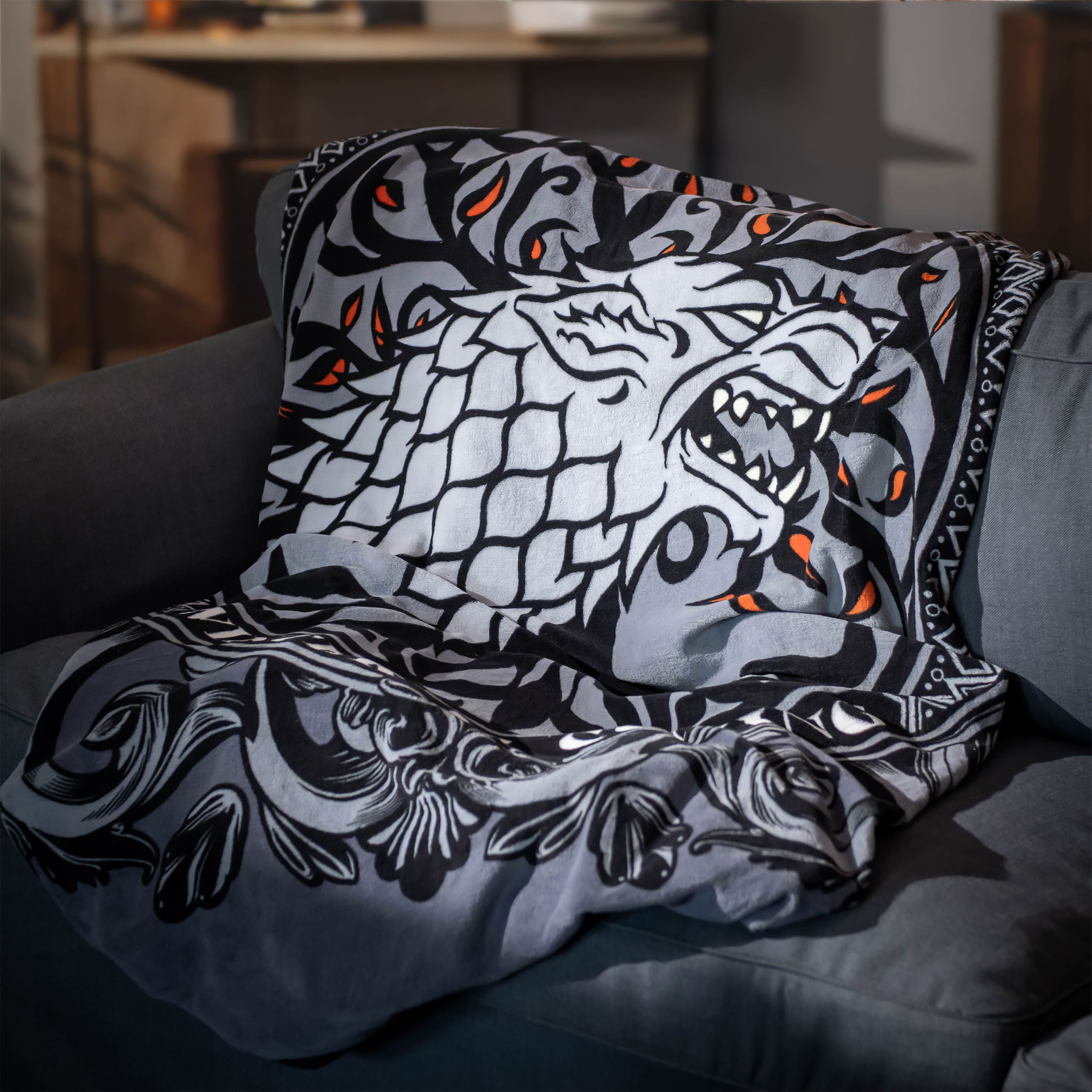 Stark Sigil Fleece Blanket - Game of Thrones