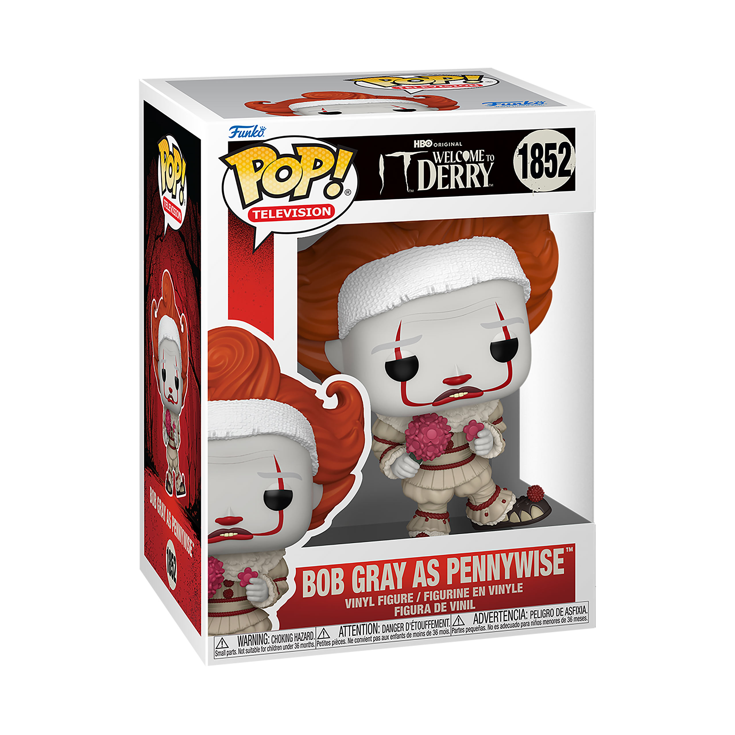 Stephen Kings IT: Welcome to Derry - Bob Gray als Pennywise Funko Pop! figuur - Funko