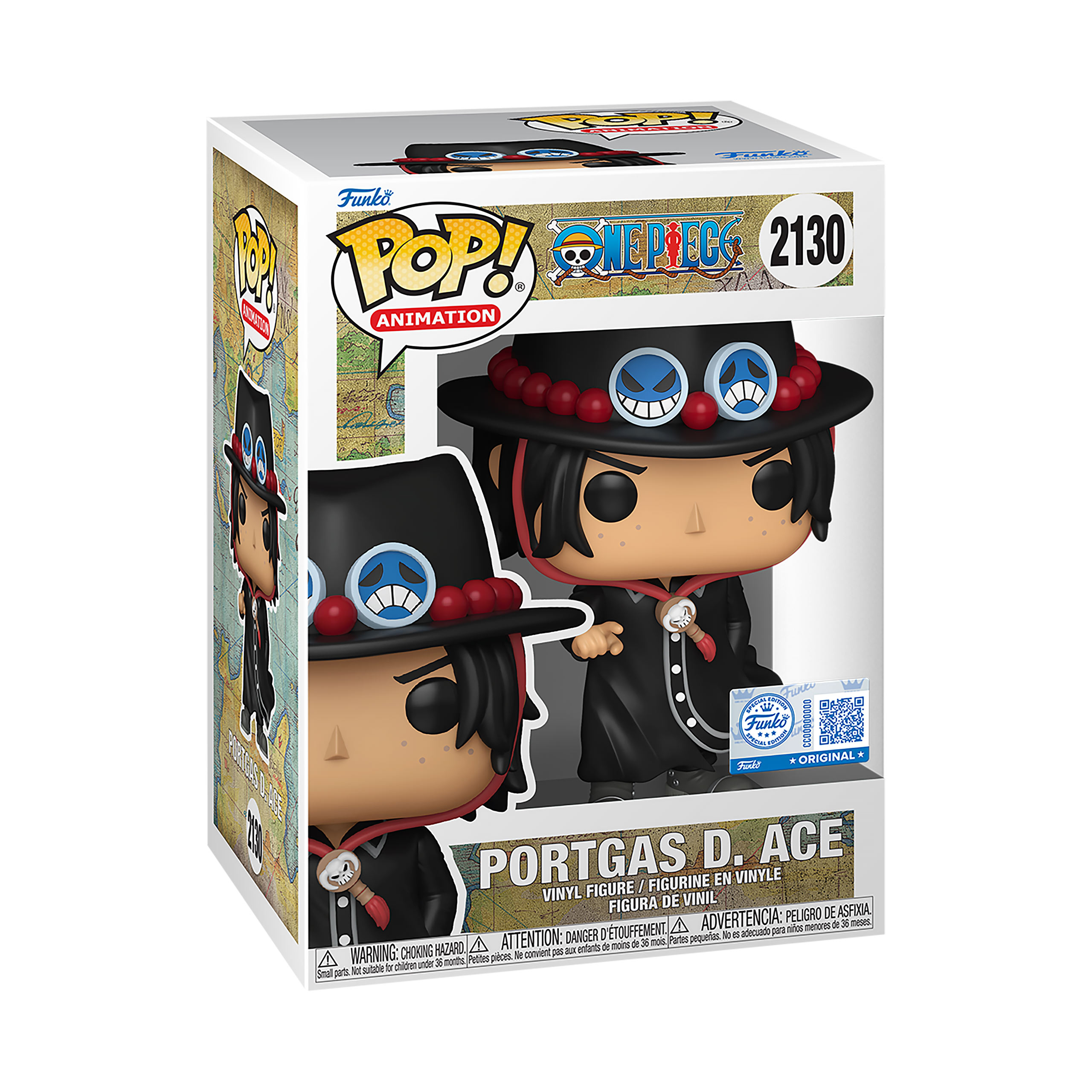 One Piece - Portgas D. Ace Intro Figura Funko Pop! - Funko