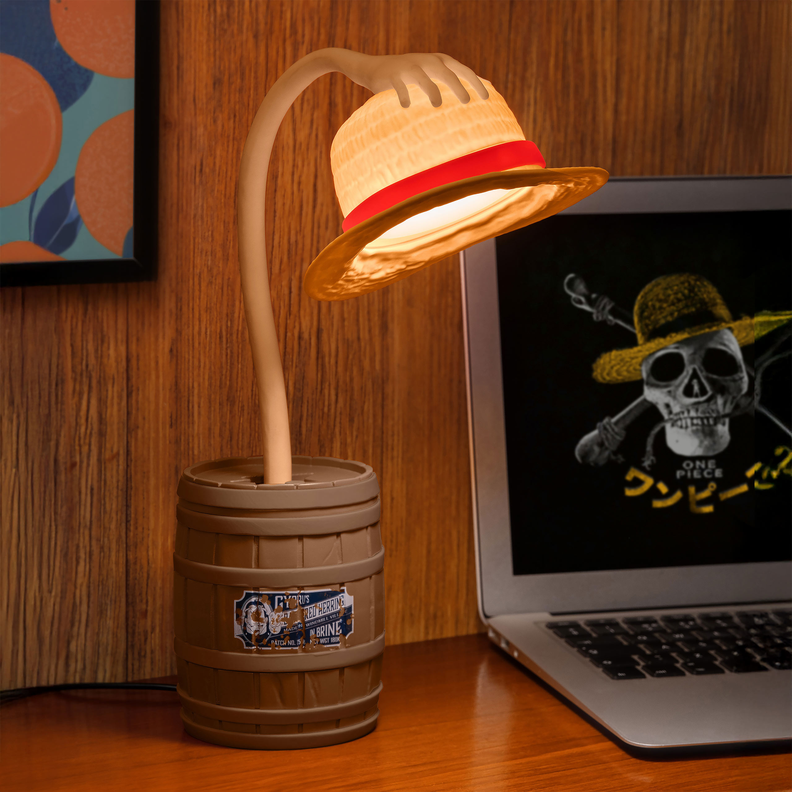 One Piece - Straw Hat Table Lamp