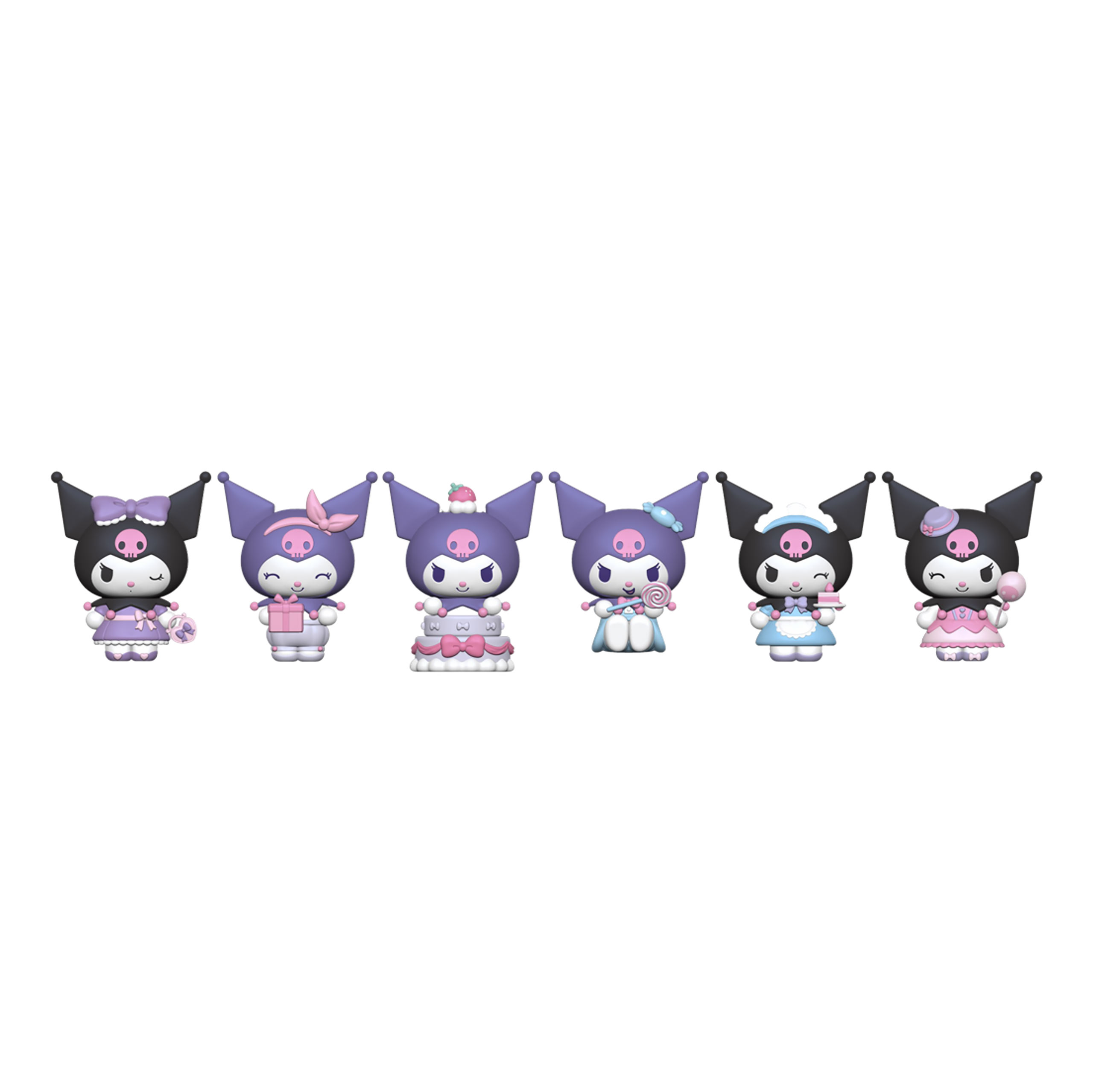 Hello Kitty and Friends - Figura sorpresa YuMe Kuromi Mini-Doll - Sanrio