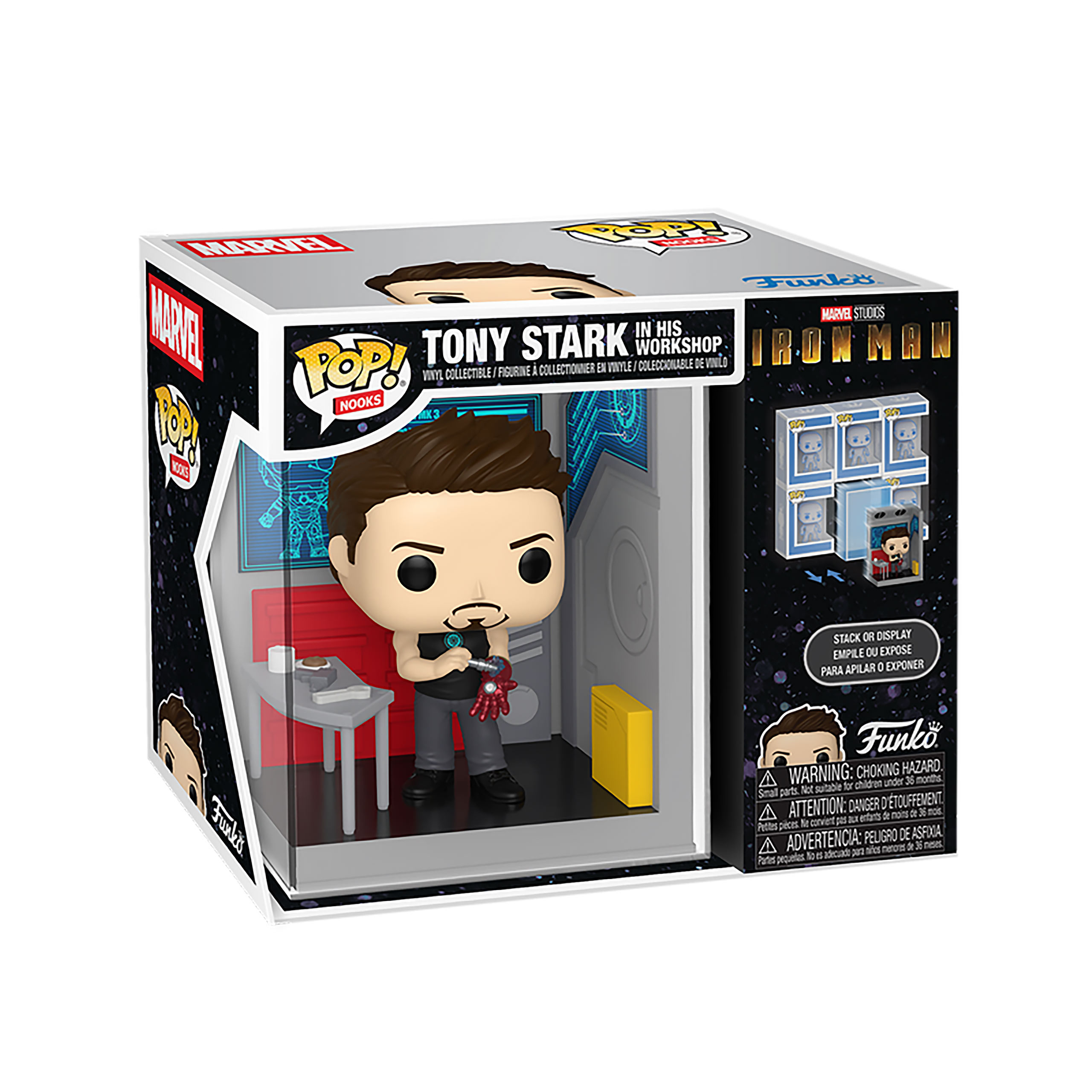 Iron Man - Tony’s Werkplaats Funko Pop Nooks Diorama - Funko
