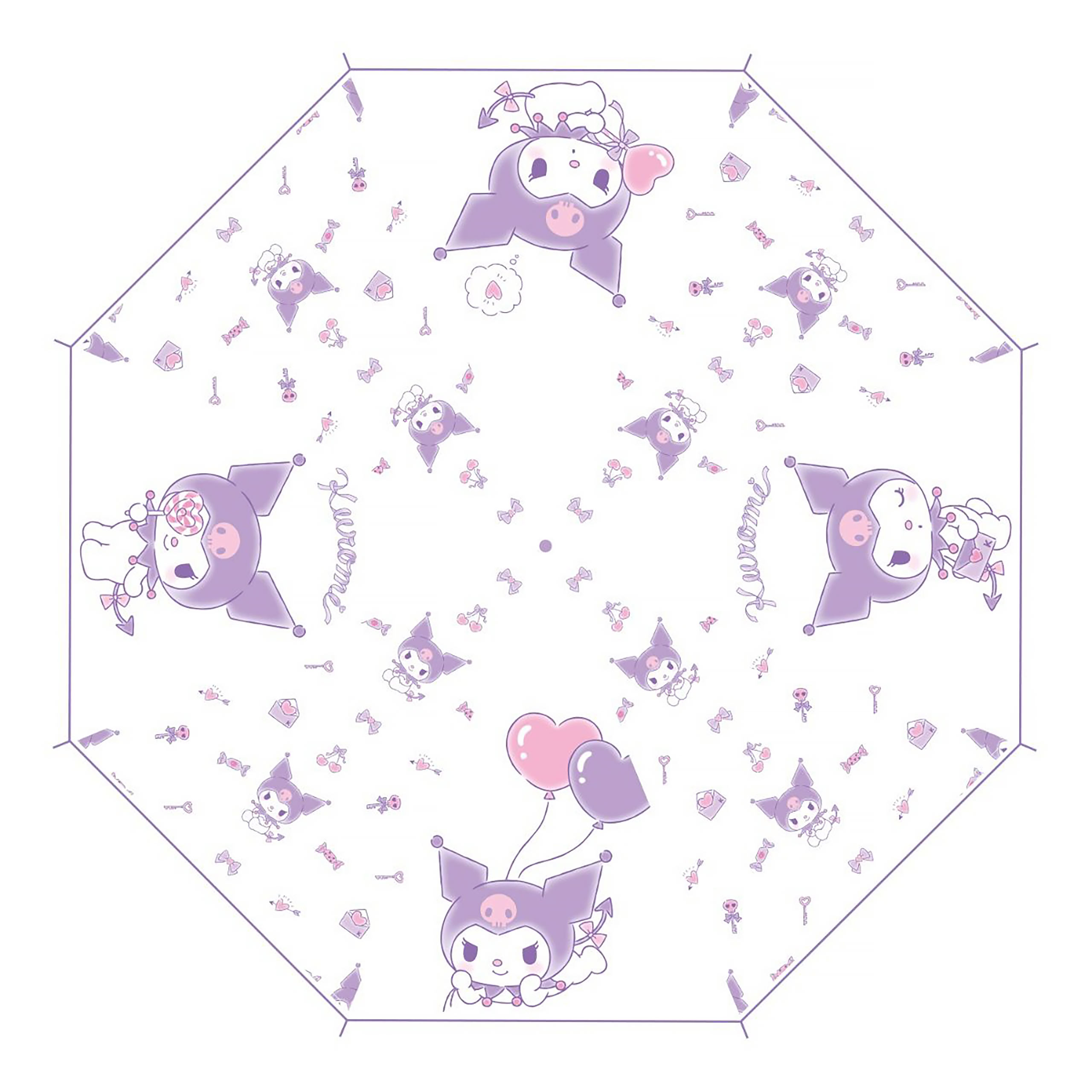 Hello Kitty - Ombrello Kuromi Kawaii