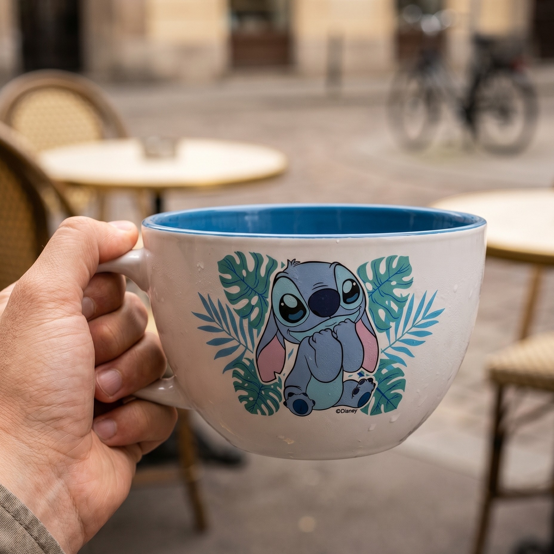 Taza XL Stitch Aloha - Lilo & Stitch