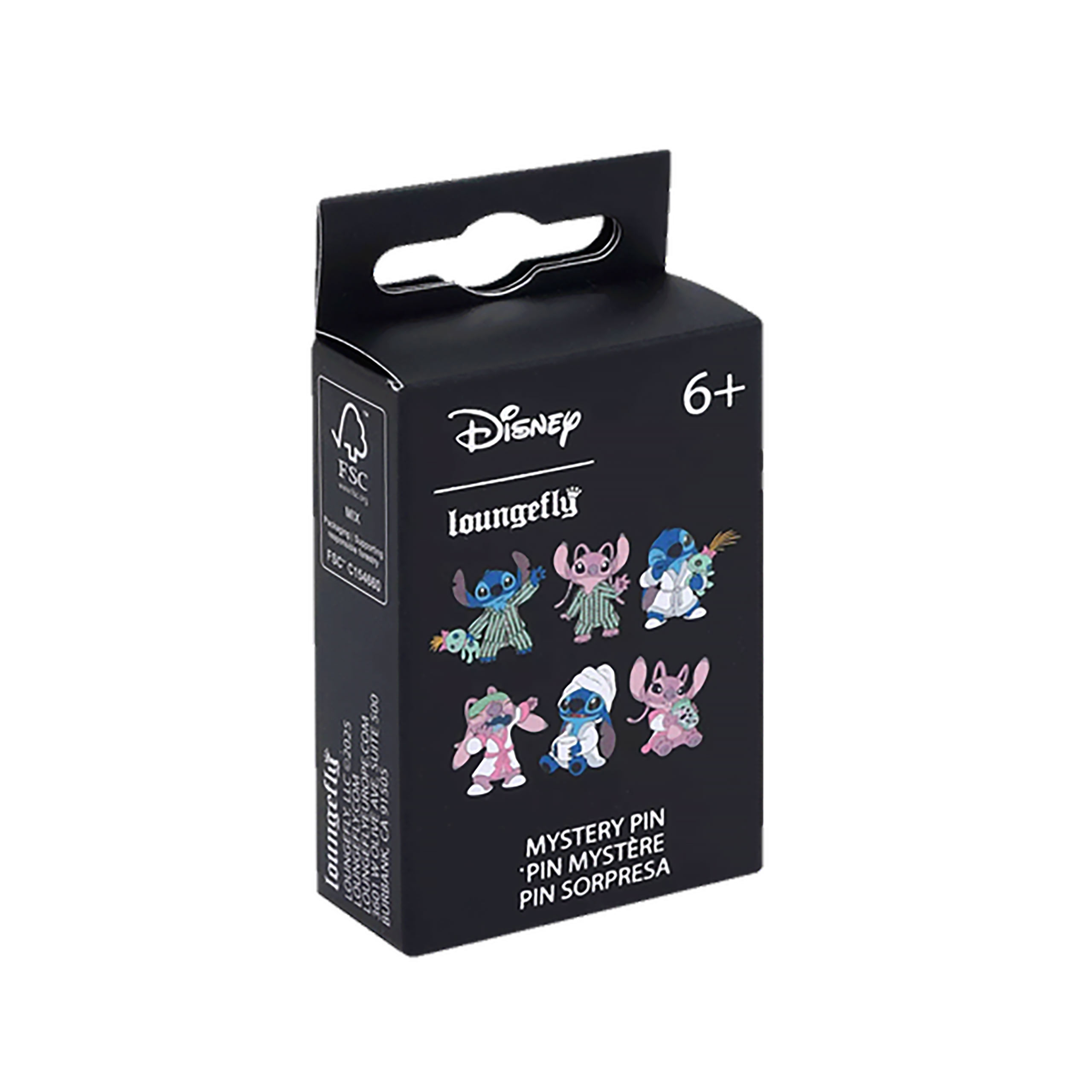 Lilo & Stitch - Pin misterioso de Angel y Stitch - Loungefly