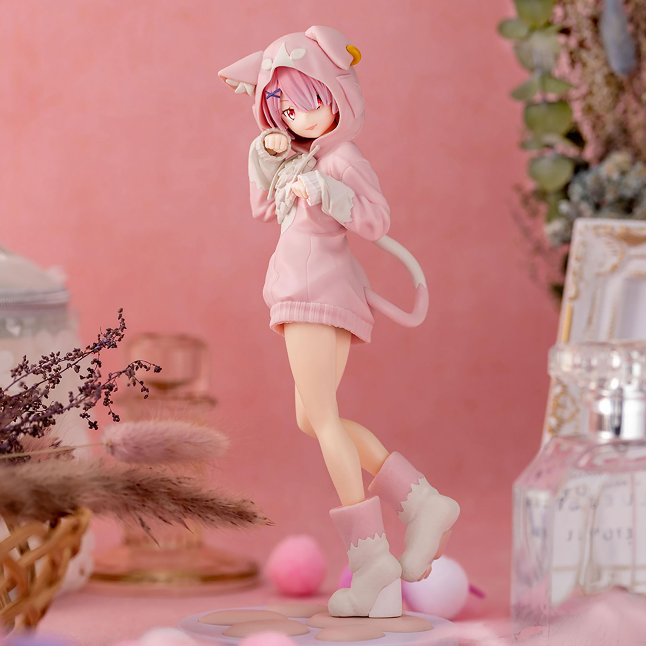 Re:Zero - Figura Ram XStellar Versione Mofumofu Pack