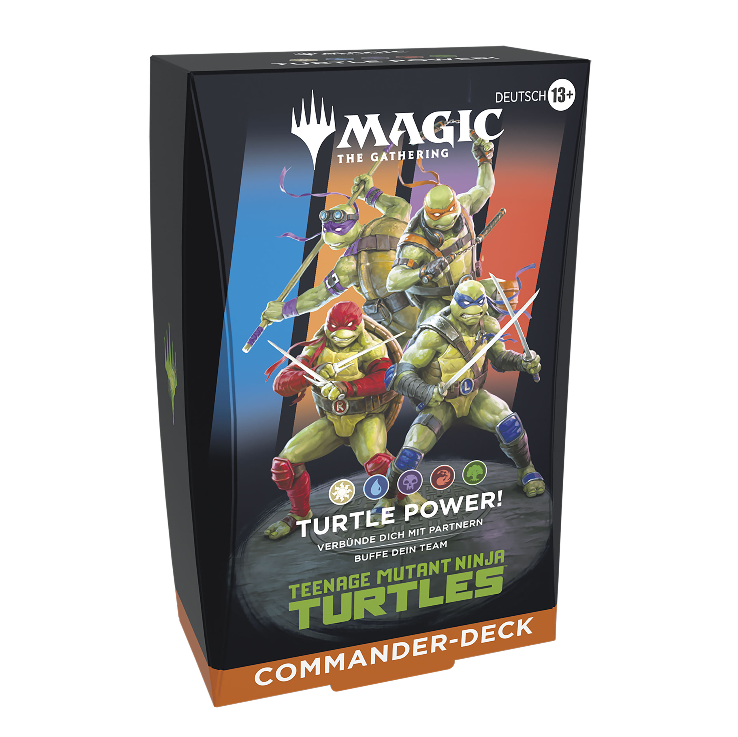 Teenage Mutant Ninja Turtles - Turtle Power Commander Deck versione inglese - Magic: The Gathering