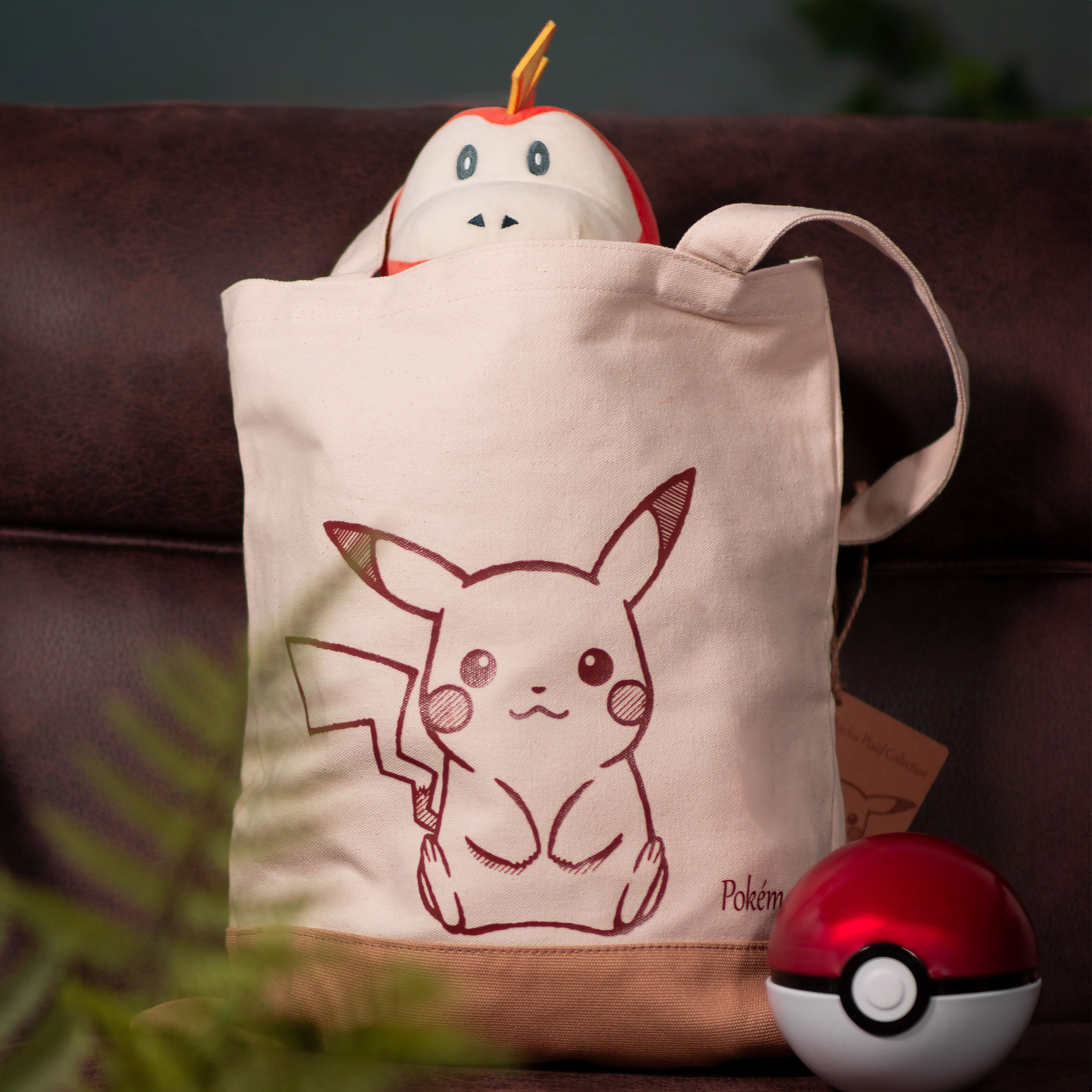 Pikachu Sketch Shopper Tasche - Pokemon