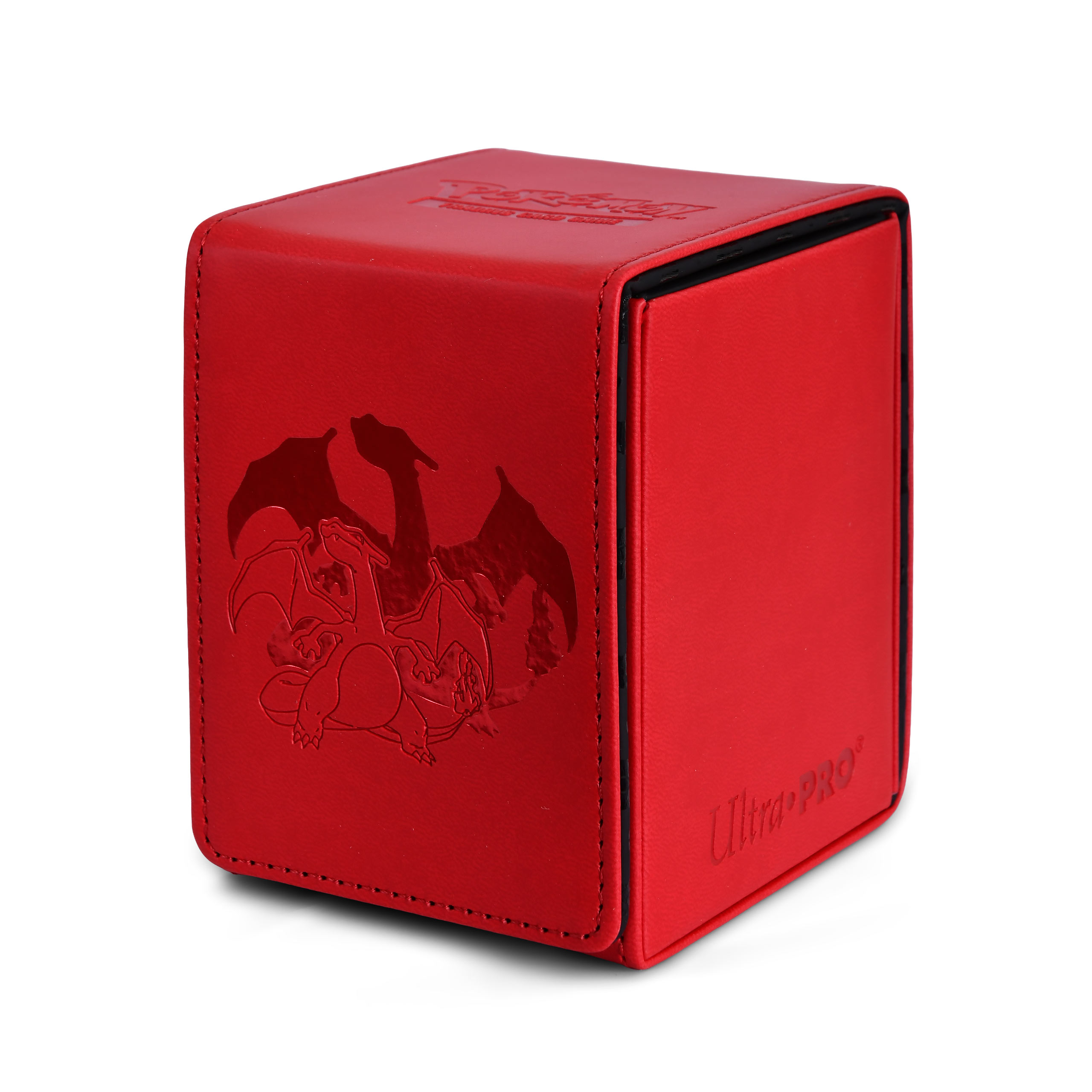 Pokemon - Glurak Alcove Flip Kartenhüllen Box für Sammelkarten Elite Series