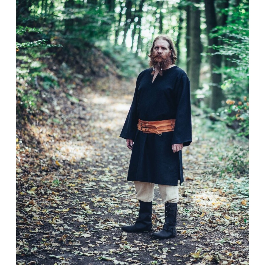 Tunique médiévale Thor noire - XXL - _ - Leonardo Carbone