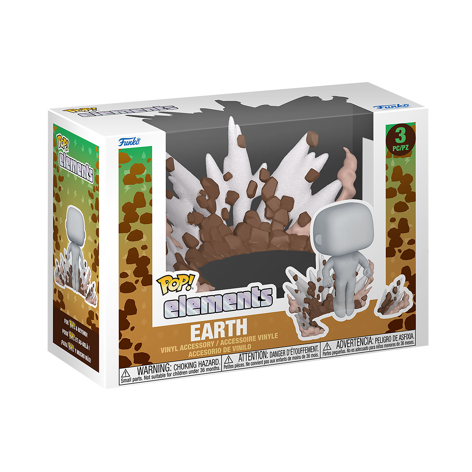 Elements - Earth Dirt Rock diorama figura Funko Pop - Funko