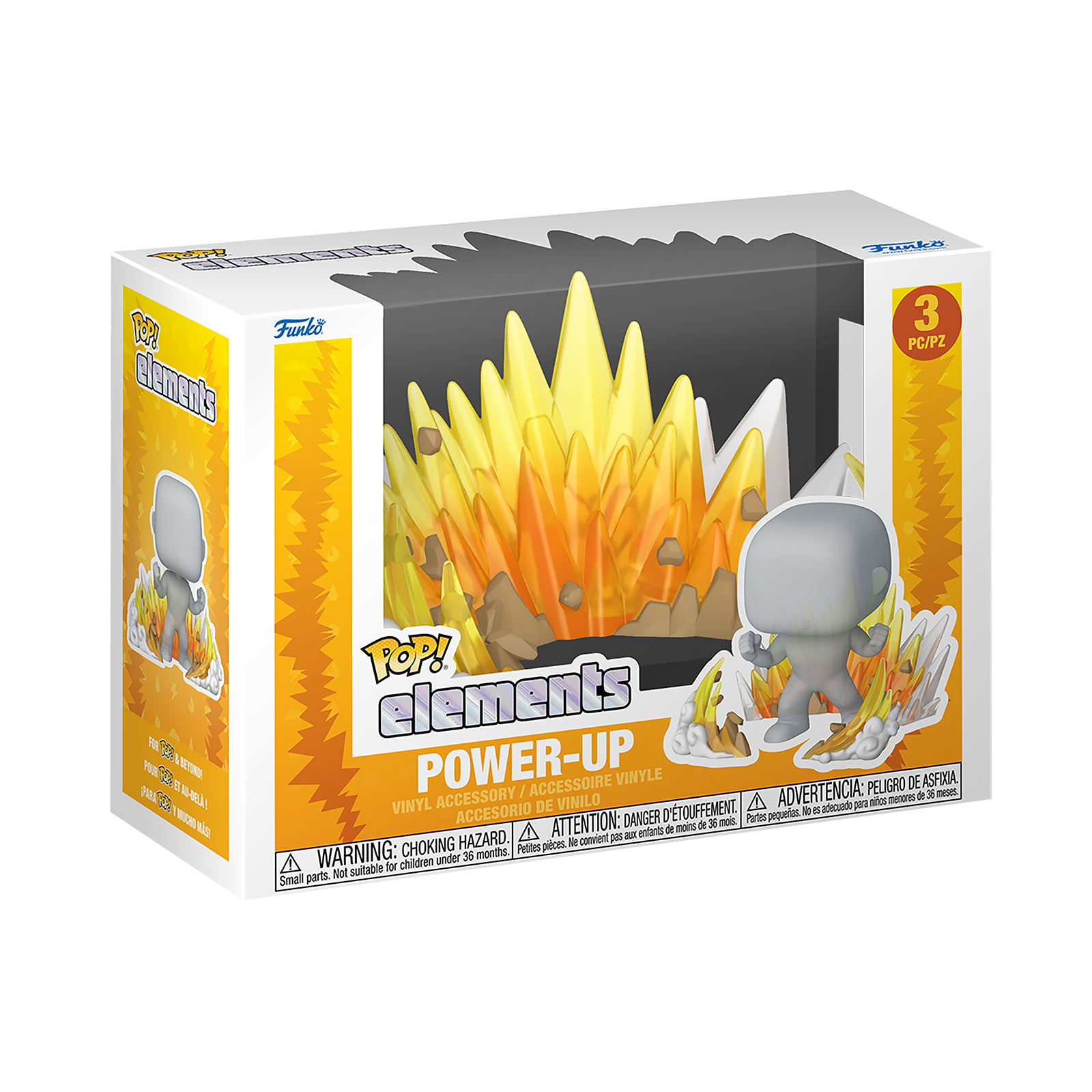 Elements - Power Up Yellow diorama figura Funko Pop - Funko