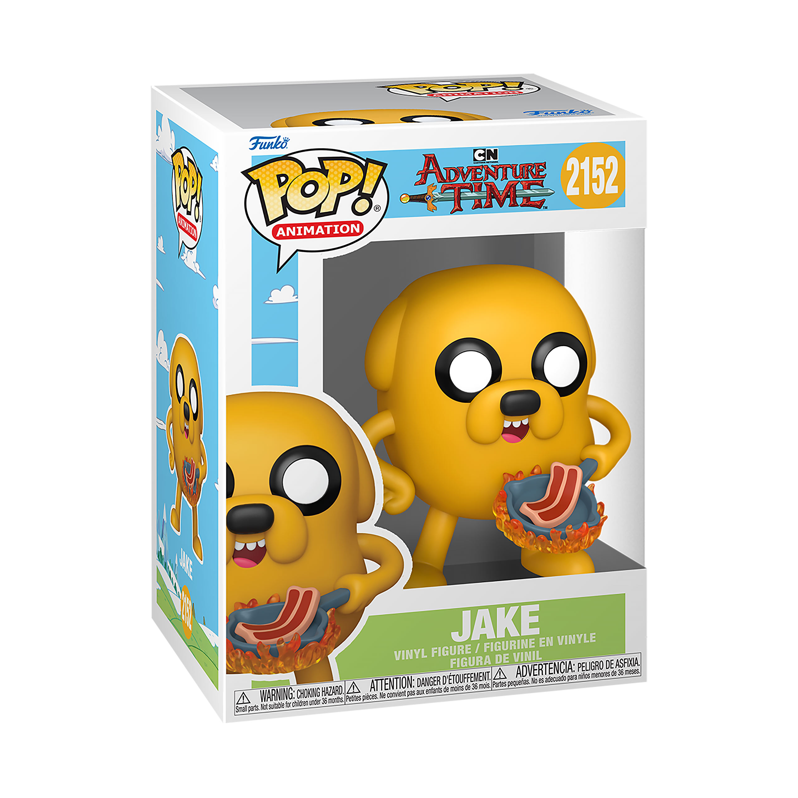 Adventure Time - Jake with Bacon Pancakes Funko Pop! Figure - Funko