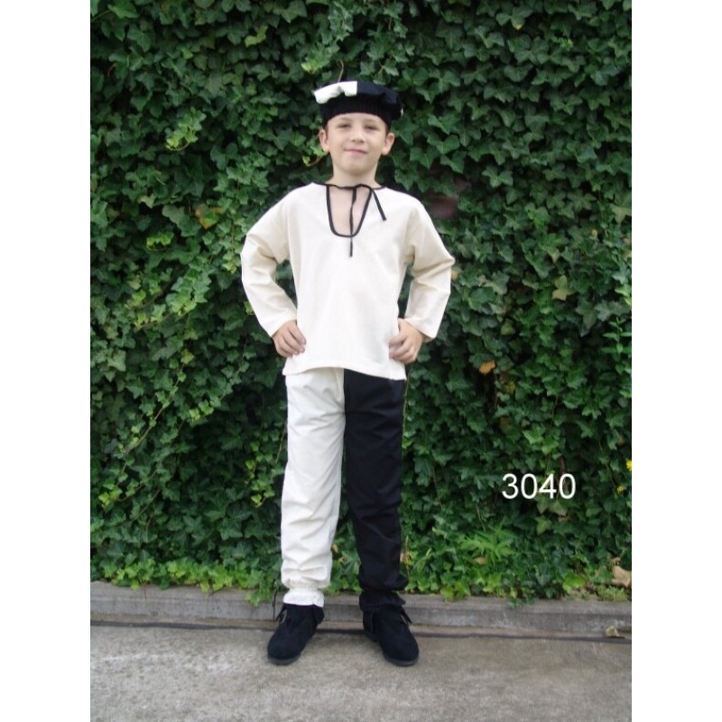 Pantaloni medievali per bambini neri - XXS - _ - Leonardo Carbone